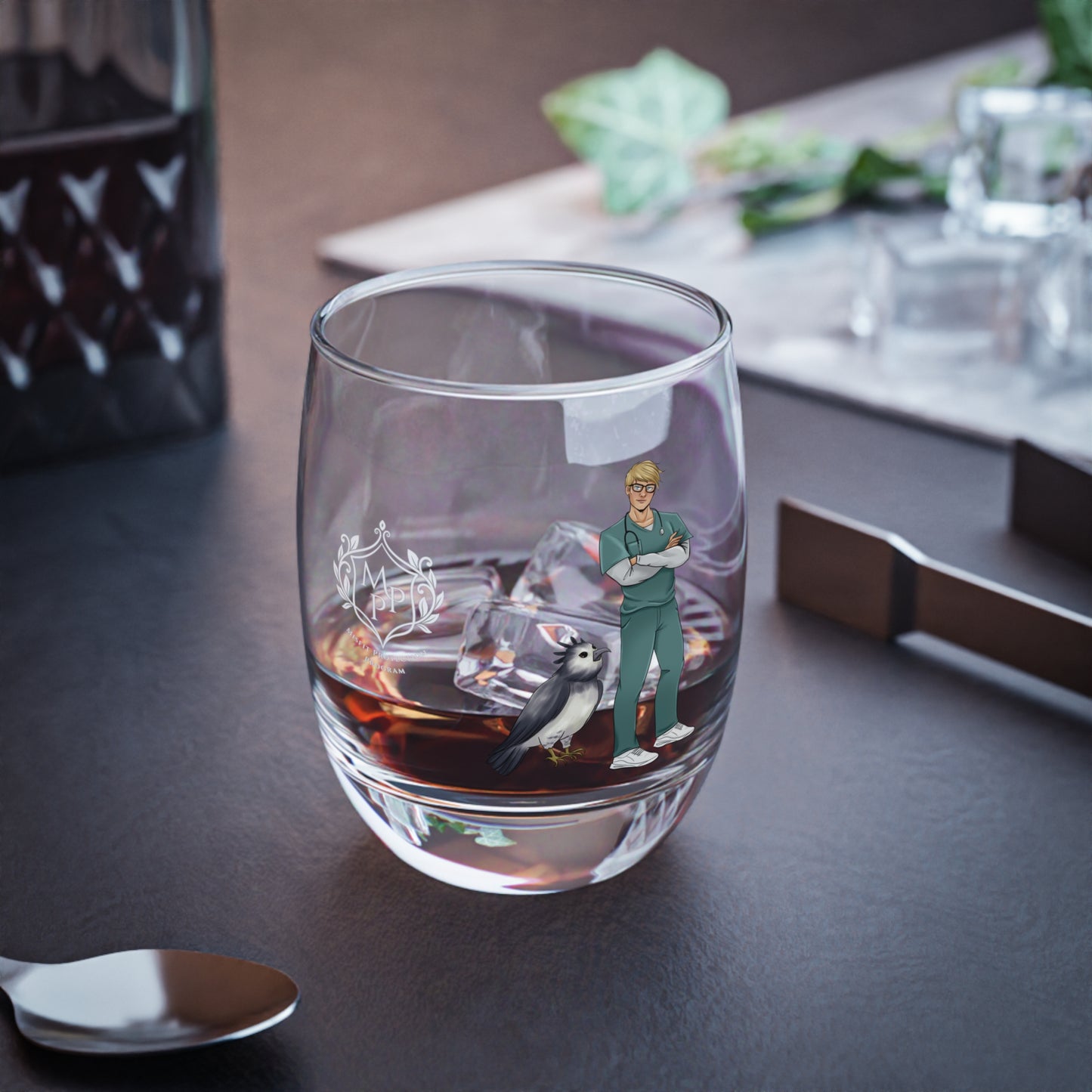 Cassandra Featherstone x Honeyy.Fae Presley Stemless Glass