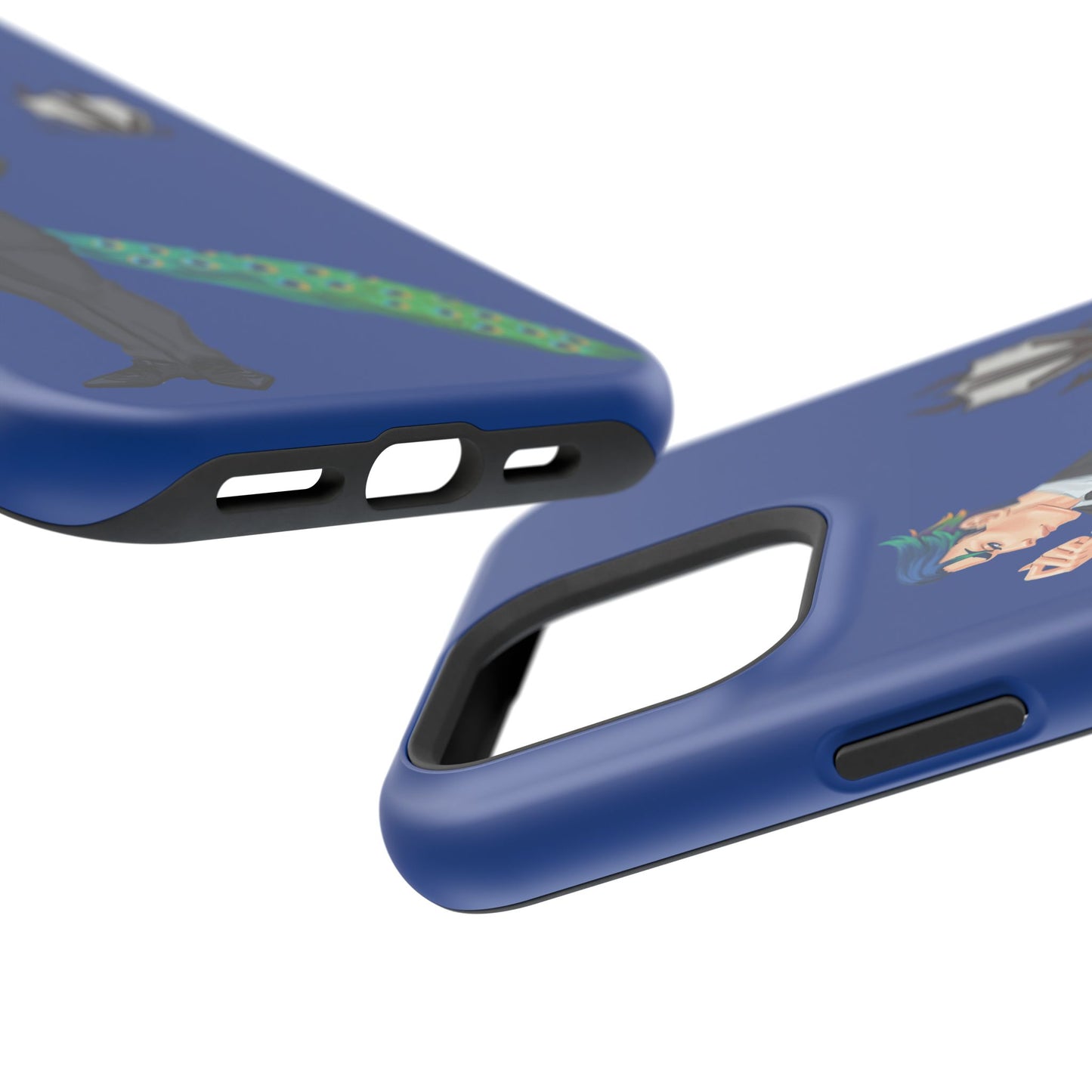 Cassandra Featherstone x Phantom Dame "Anton" MagSafe Tough Cases When aesthetics meet function, the MagSafe case is born. Equipped with a dual-layer polycarbonate layer, the MagSafe case delivers impeccable protection thanks to its durable, flexible, imp