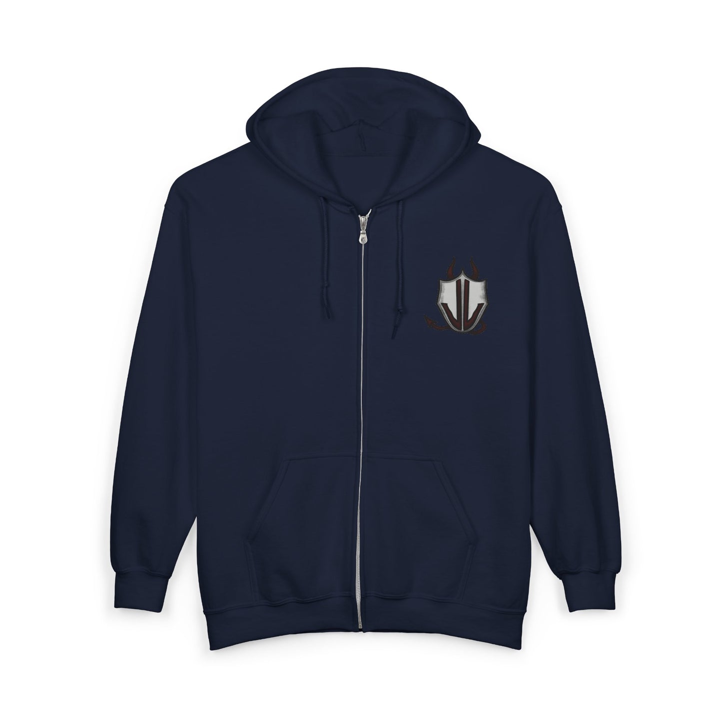 Cassandra Featherstone x Phantom Dame 'Anton' Unisex Heavy Blend™ Full Zip Hooded Sweatshirt S M L XL 2XL 3XL Width, in 19.25 21.26 23.23 25.24 27.24 29.25 Length, in 26.97 27.99 28.98 30.00 30.98 31.97 Sleeve length, in 33.98 35.00 35.98 36.97 37.99 38.9