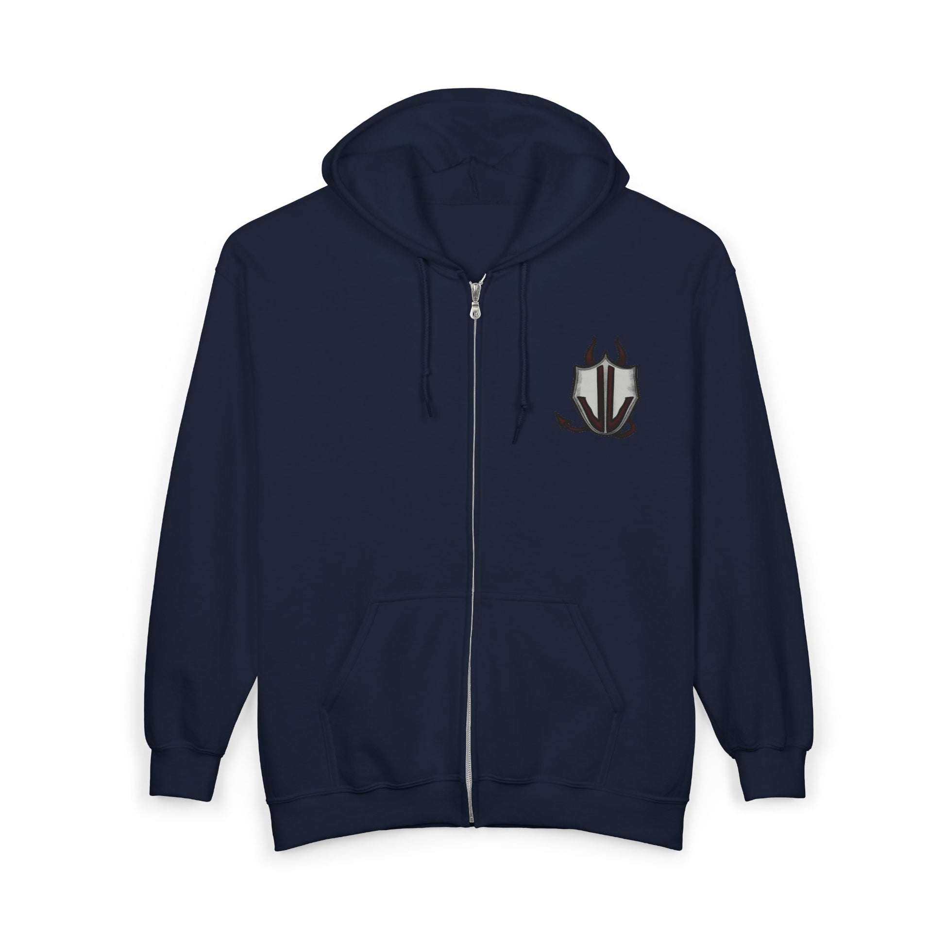 Cassandra Featherstone x Phantom Dame 'Anton' Unisex Heavy Blend™ Full Zip Hooded Sweatshirt S M L XL 2XL 3XL Width, in 19.25 21.26 23.23 25.24 27.24 29.25 Length, in 26.97 27.99 28.98 30.00 30.98 31.97 Sleeve length, in 33.98 35.00 35.98 36.97 37.99 38.9