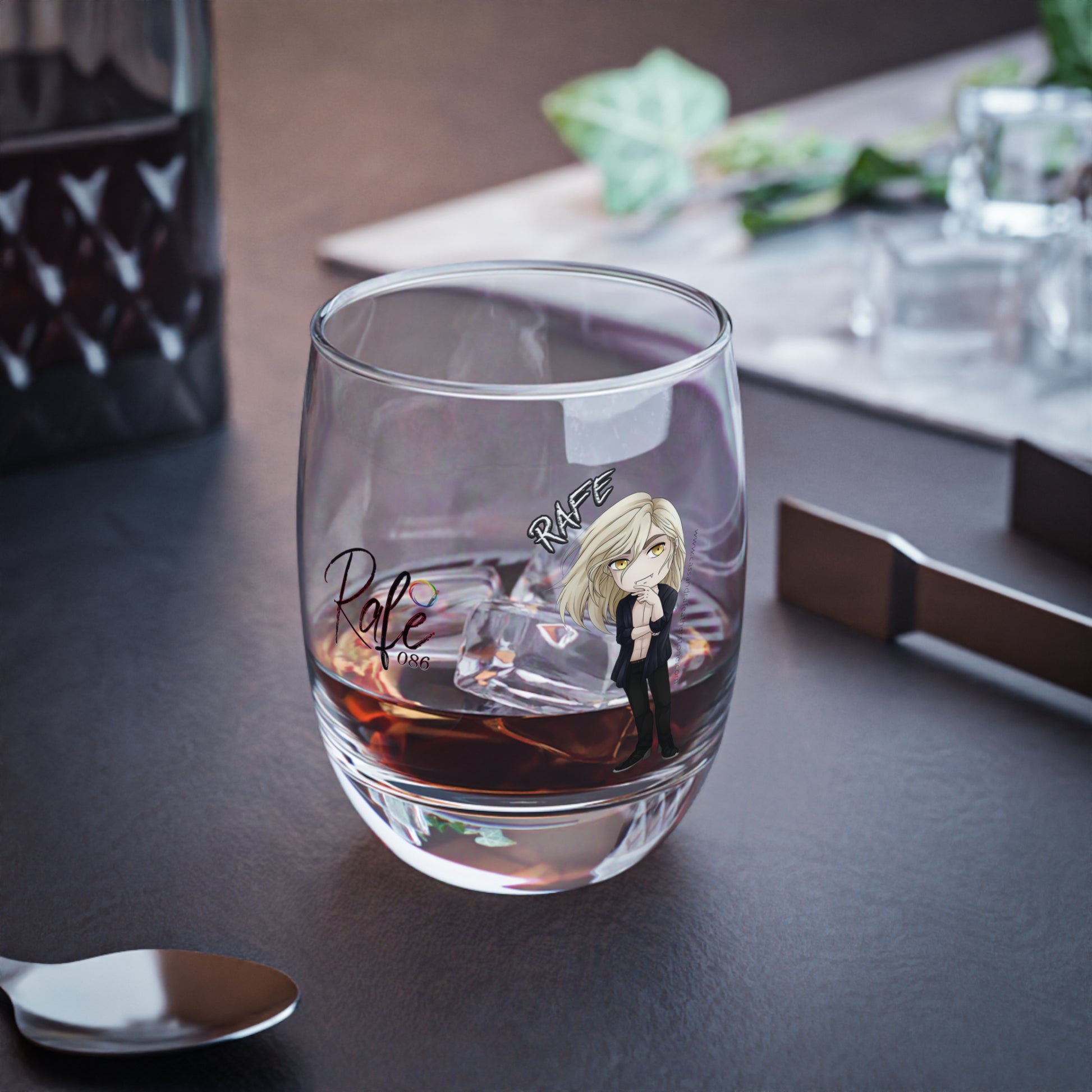 Cassandra Featherstone x Krisseymage Rafe Stemless Glass