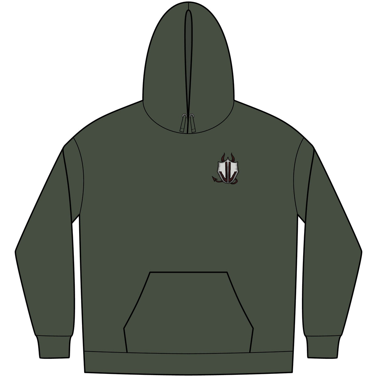 Cassandra Featherstone x Marmi Dottie DU Men's Fleece Hoodie