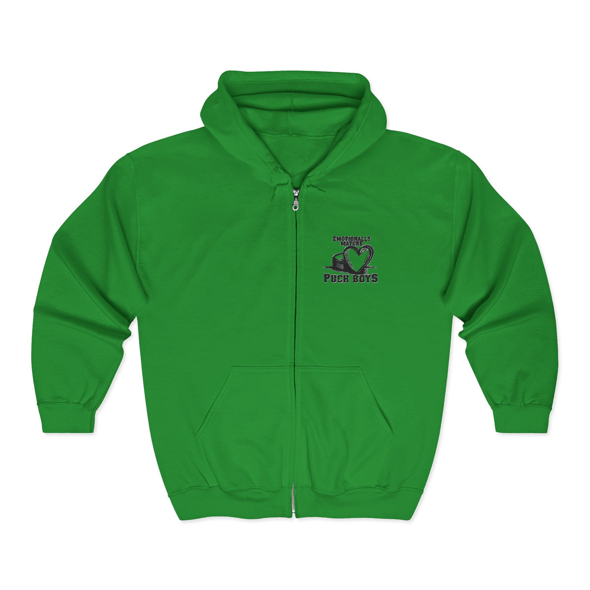 Emotionally Mature Puck Boys Heavy Blend Hooded Sweatshirt