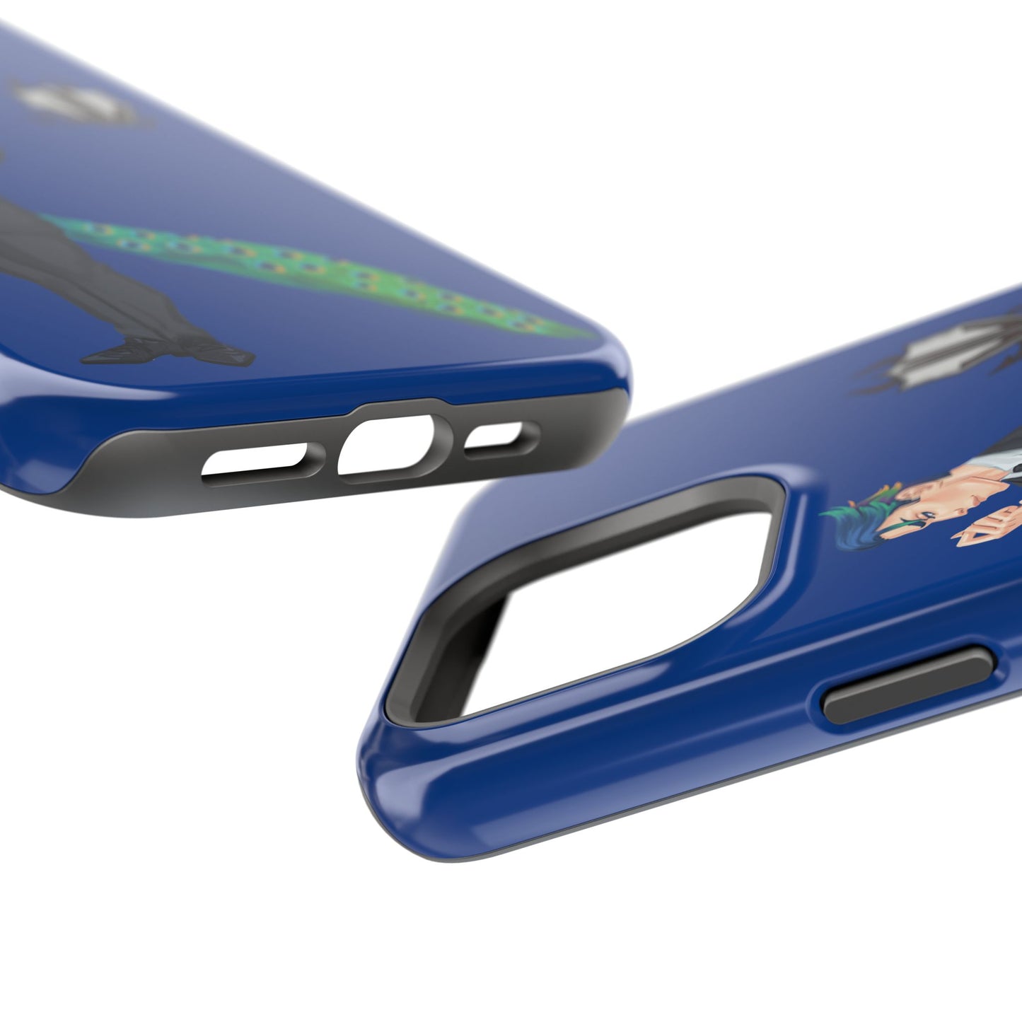 Cassandra Featherstone x Phantom Dame "Anton" MagSafe Tough Cases When aesthetics meet function, the MagSafe case is born. Equipped with a dual-layer polycarbonate layer, the MagSafe case delivers impeccable protection thanks to its durable, flexible, imp