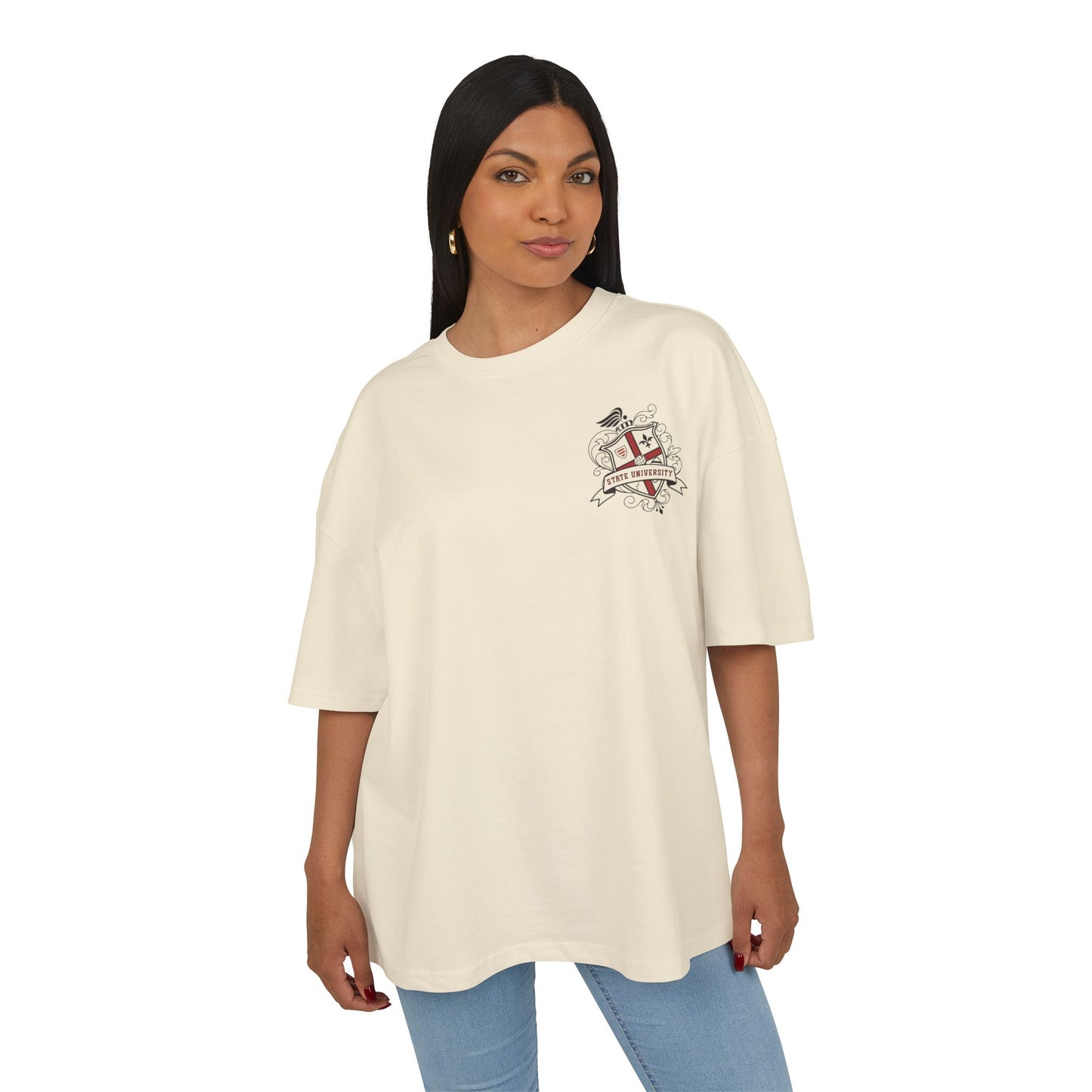 Lady M (Secrets of State U) Unisex Ultra Heavy Cotton Box Tee