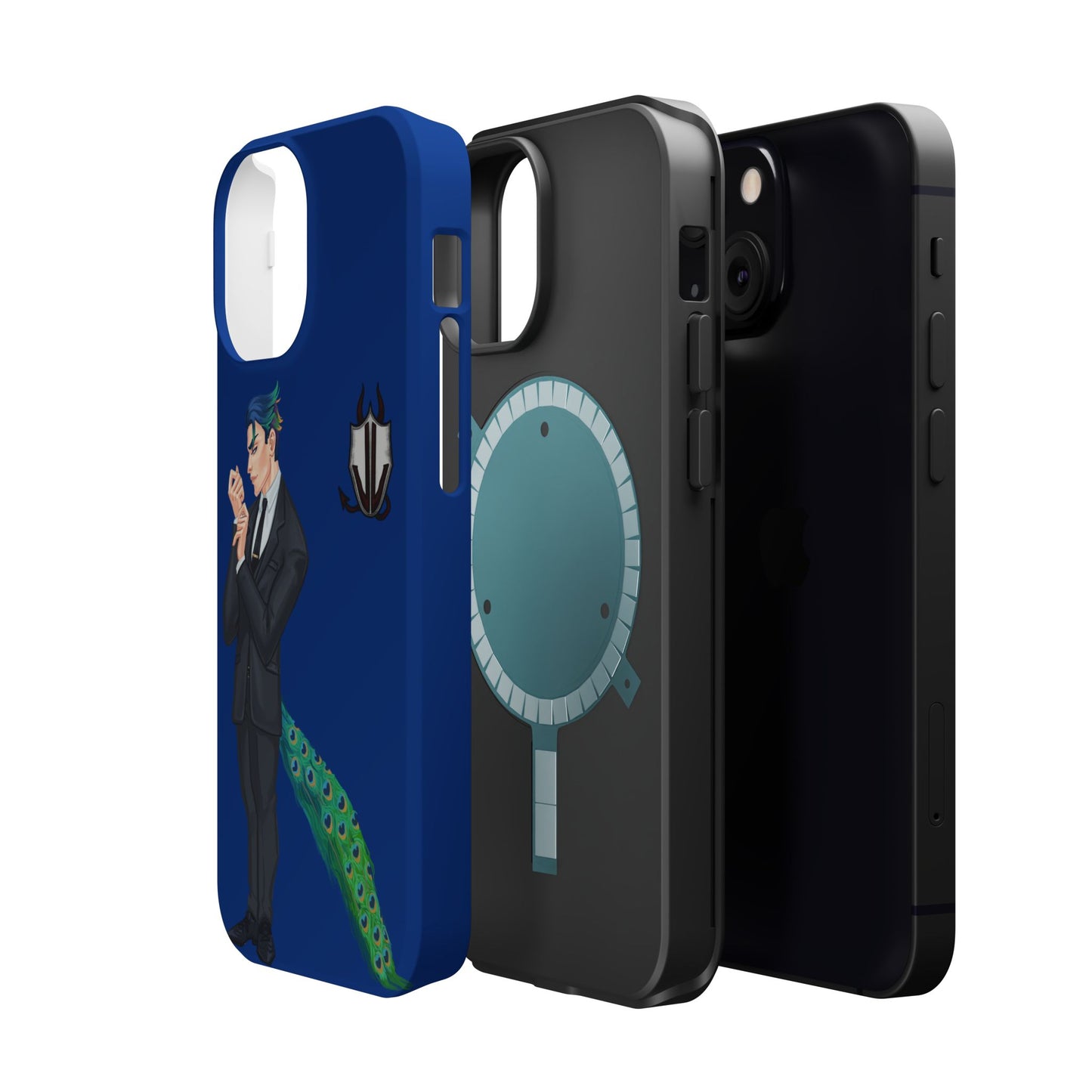 Cassandra Featherstone x Phantom Dame "Anton" MagSafe Tough Cases When aesthetics meet function, the MagSafe case is born. Equipped with a dual-layer polycarbonate layer, the MagSafe case delivers impeccable protection thanks to its durable, flexible, imp