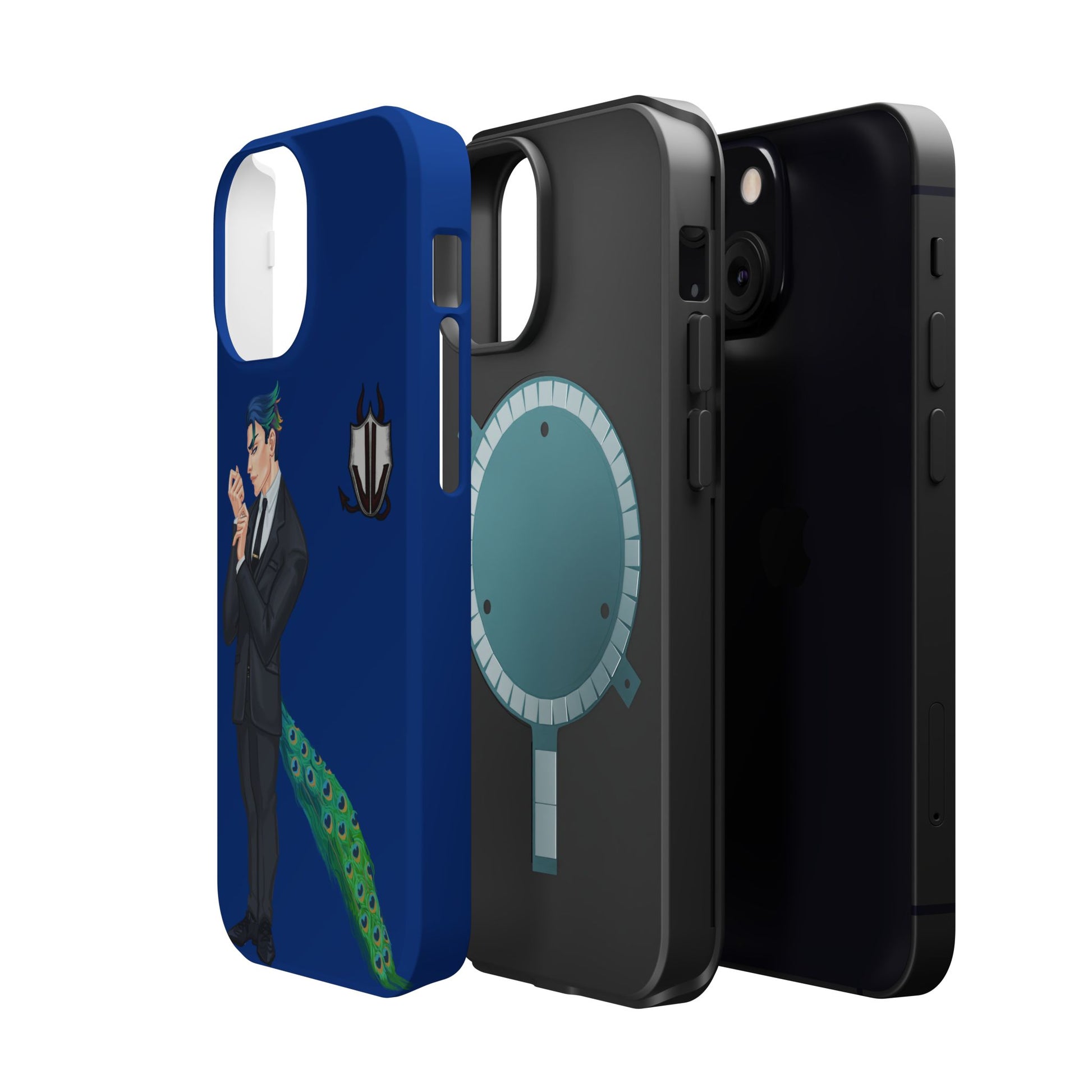 Cassandra Featherstone x Phantom Dame "Anton" MagSafe Tough Cases When aesthetics meet function, the MagSafe case is born. Equipped with a dual-layer polycarbonate layer, the MagSafe case delivers impeccable protection thanks to its durable, flexible, imp