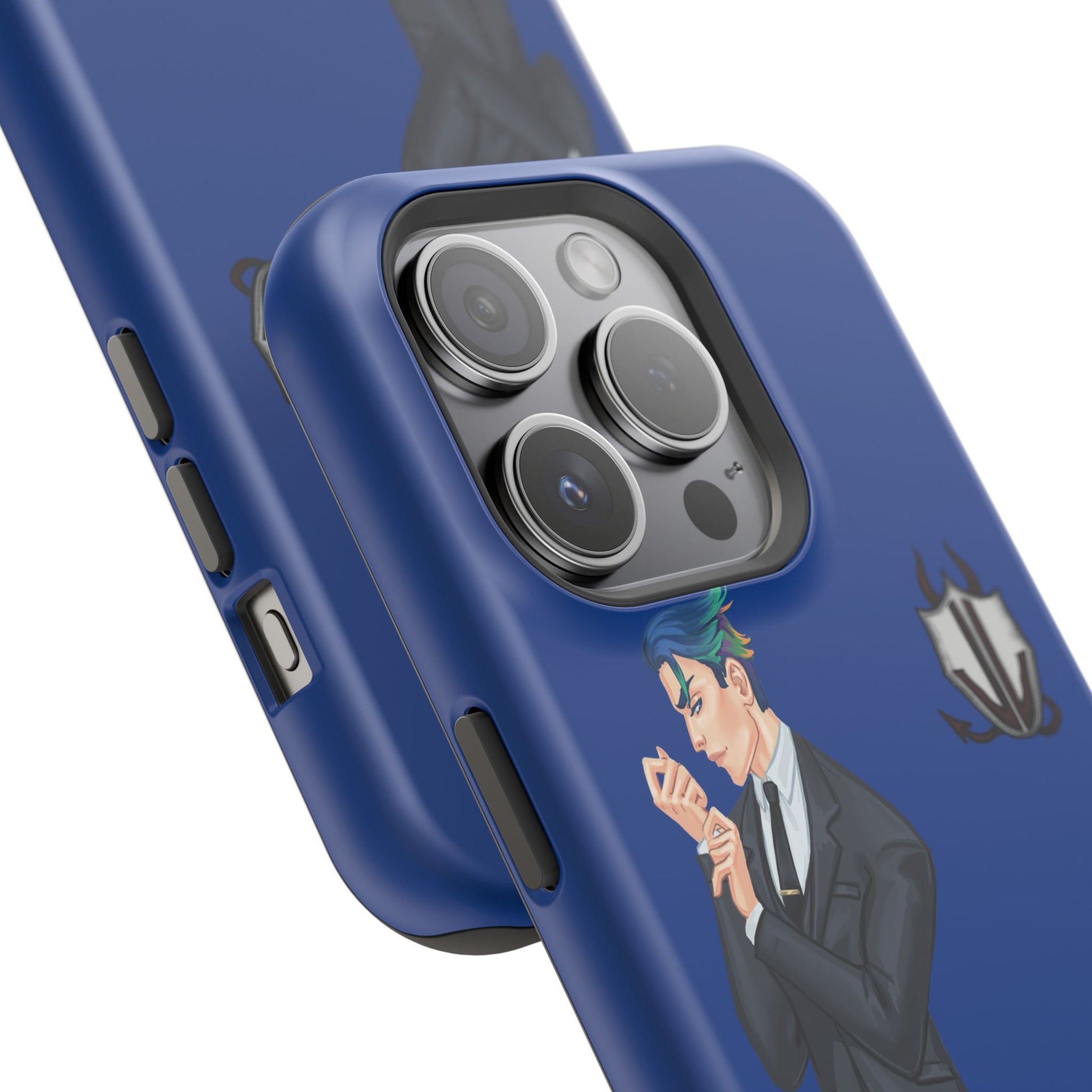 Cassandra Featherstone x Phantom Dame "Anton" MagSafe Tough Cases When aesthetics meet function, the MagSafe case is born. Equipped with a dual-layer polycarbonate layer, the MagSafe case delivers impeccable protection thanks to its durable, flexible, imp