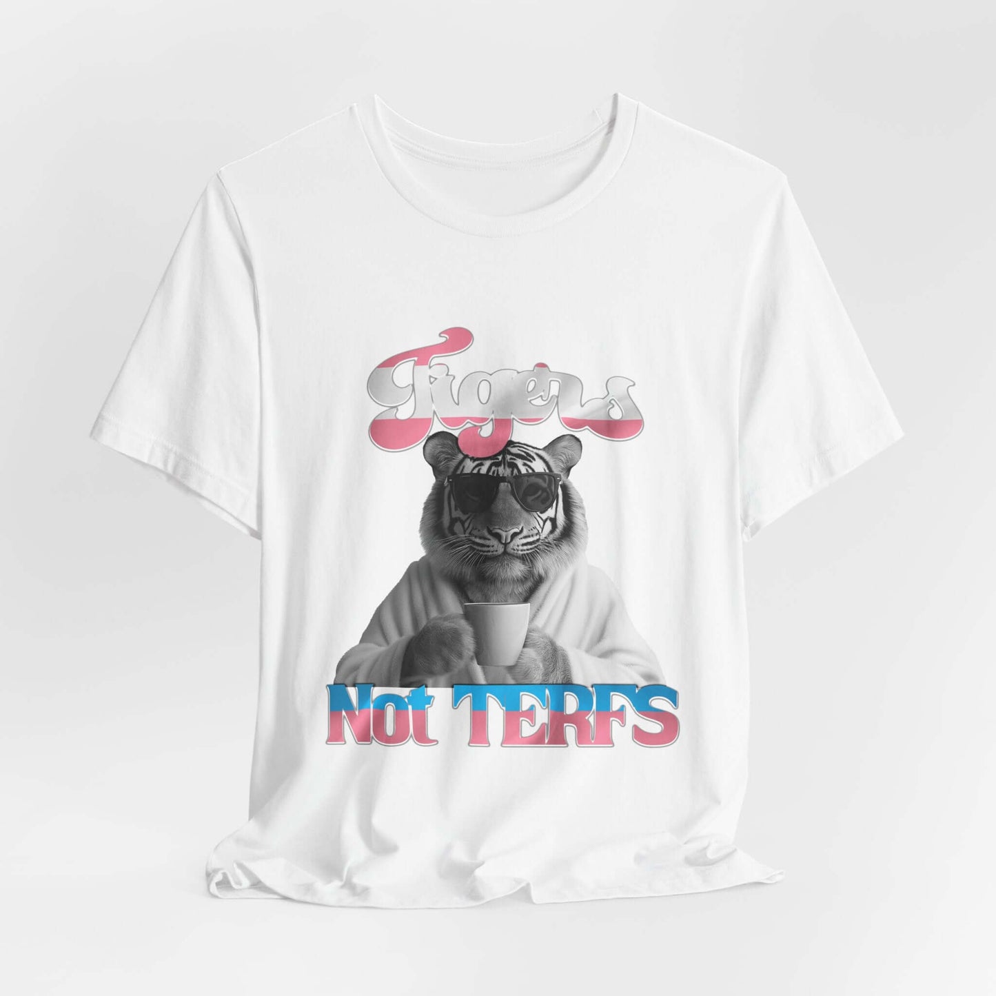 FItz Khan Tigers Not TERFs Unisex Jersey Short Sleeve Tee