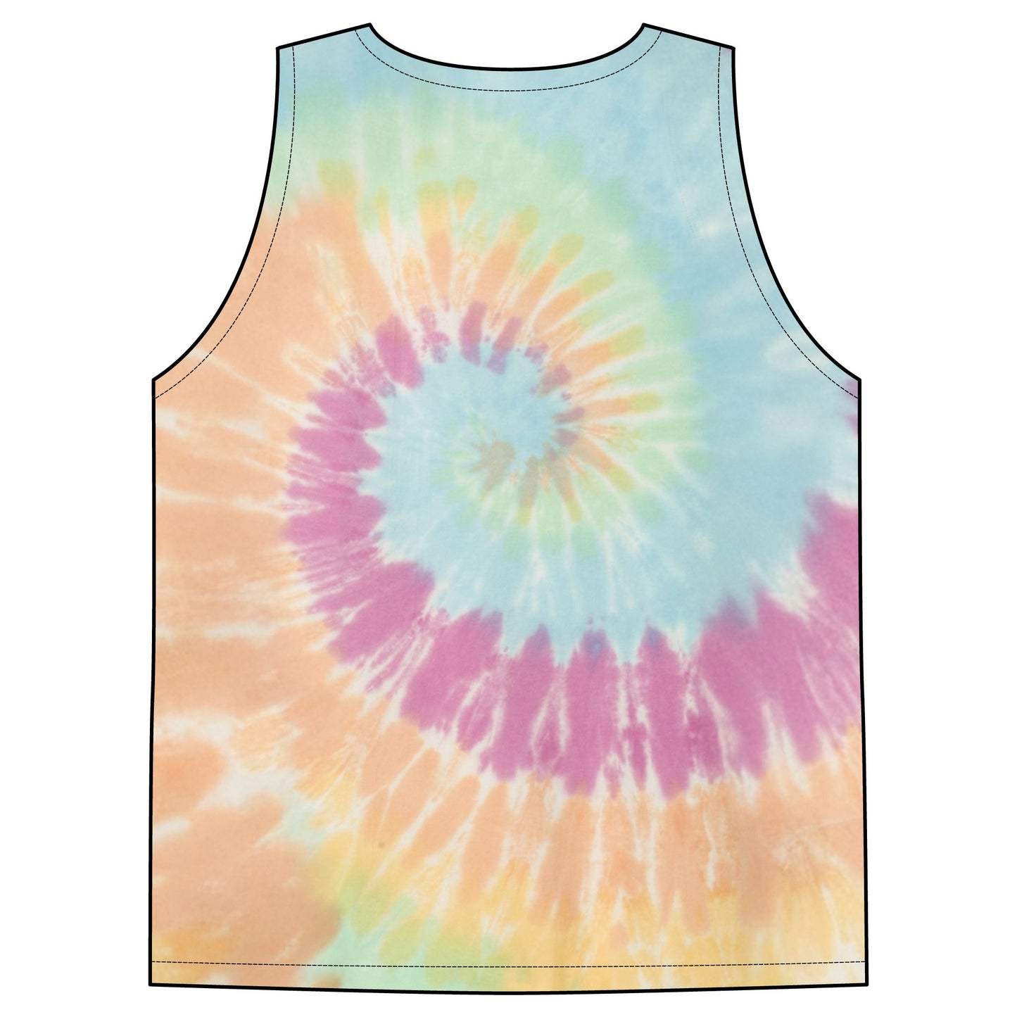 Emotionally Mature Puck Boys Unisex Tie-Dye Tank Top