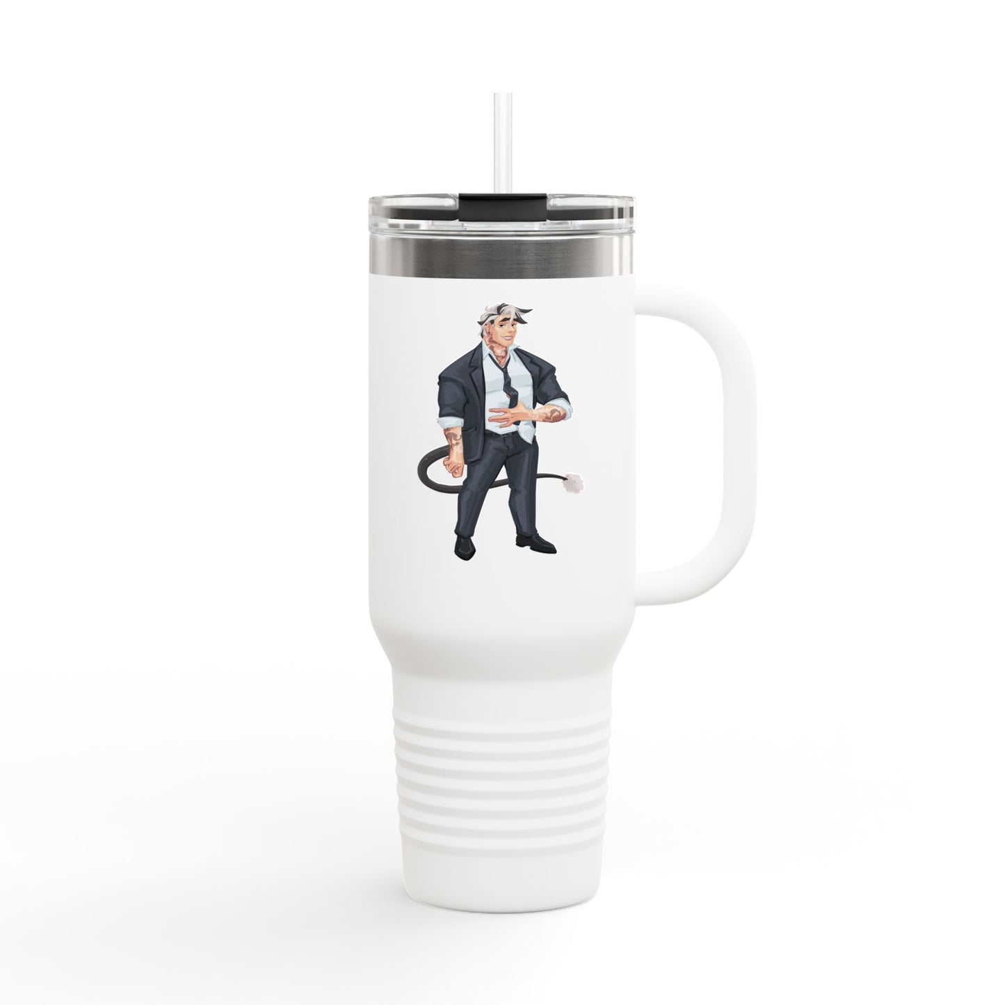 Cassandra Featherstone x Phantom Dame 'Salem' (Discordia University) Insulated Travel Mug, 40oz
