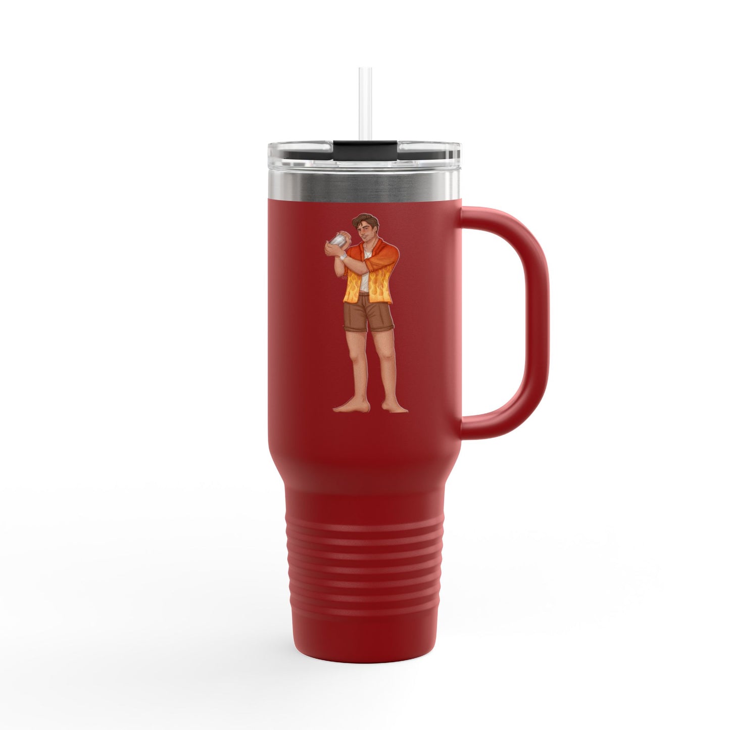 Javier Cassandra Featherstone x Artsiidaisy Insulated Mug