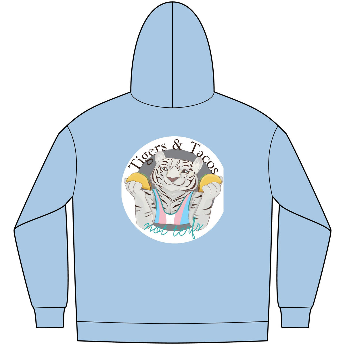 Cassandra Featherstone x Casey Wilkinson Fitz Tacos Men Hoodie