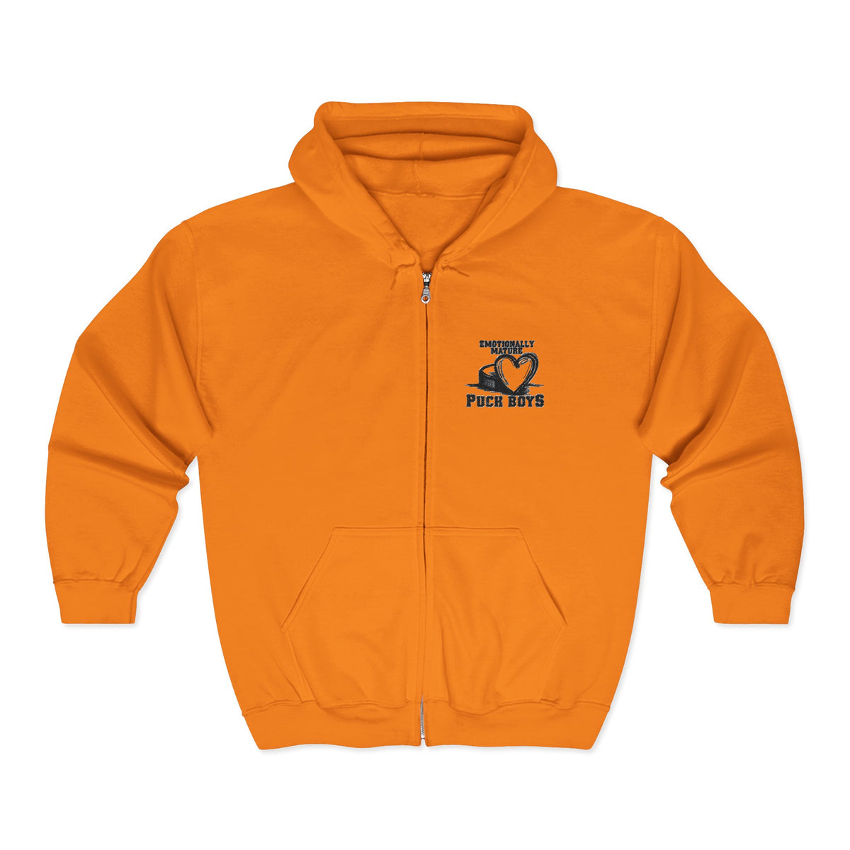 Emotionally Mature Puck Boys Heavy Blend Hooded Sweatshirt