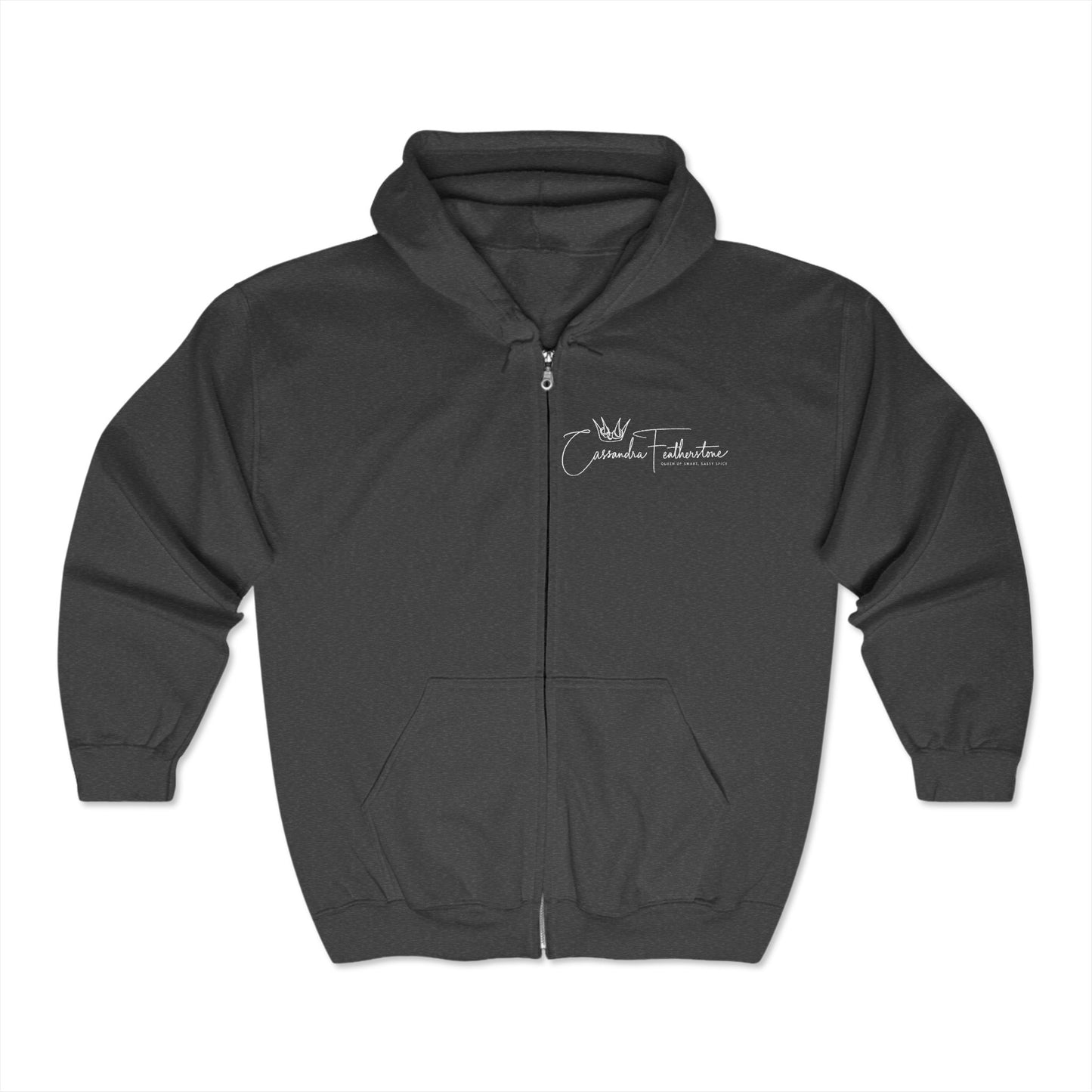 Team Bonecrushers Full Zip Hooded Sweatshirt