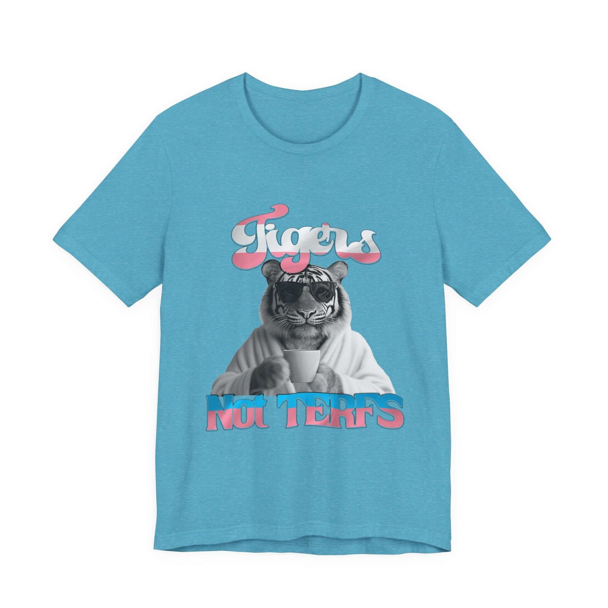 FItz Khan Tigers Not TERFs Unisex Jersey Short Sleeve Tee