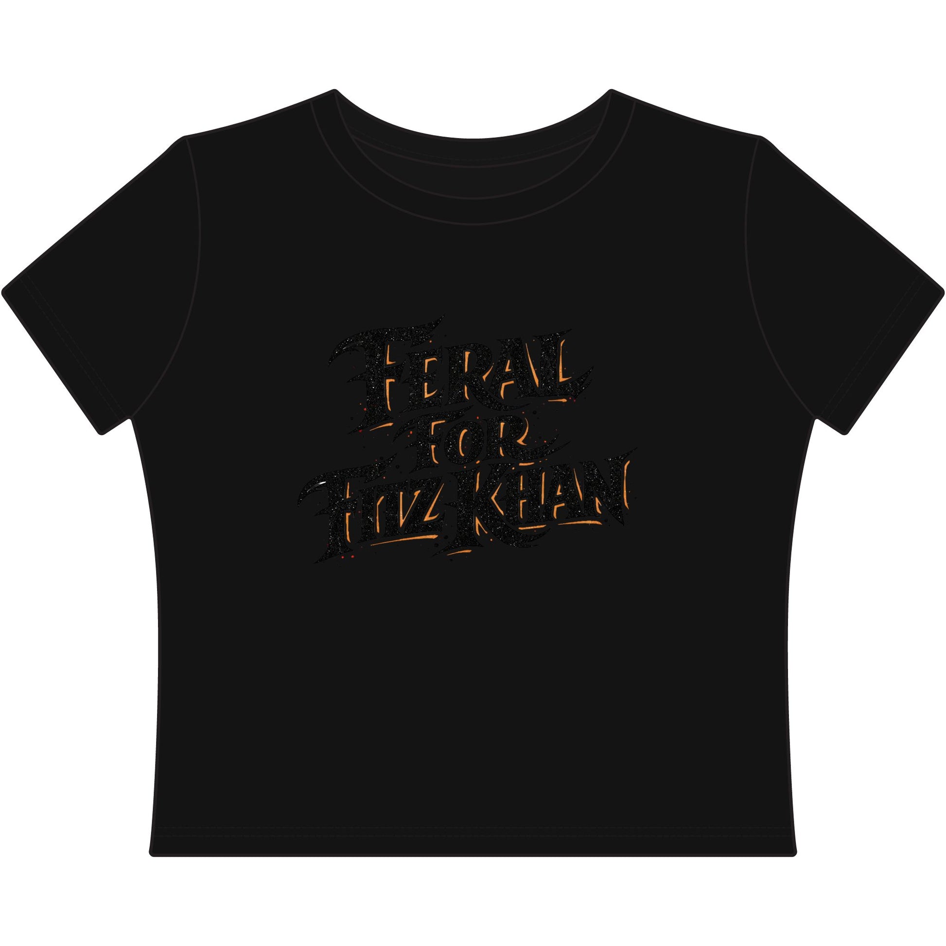 Feral for Fitz Khan Women's Baby Tee