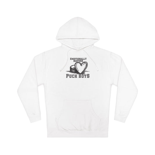 EMOTIONALLY MATURE PUCKBOYS Unisex Hooded Sweatshirt