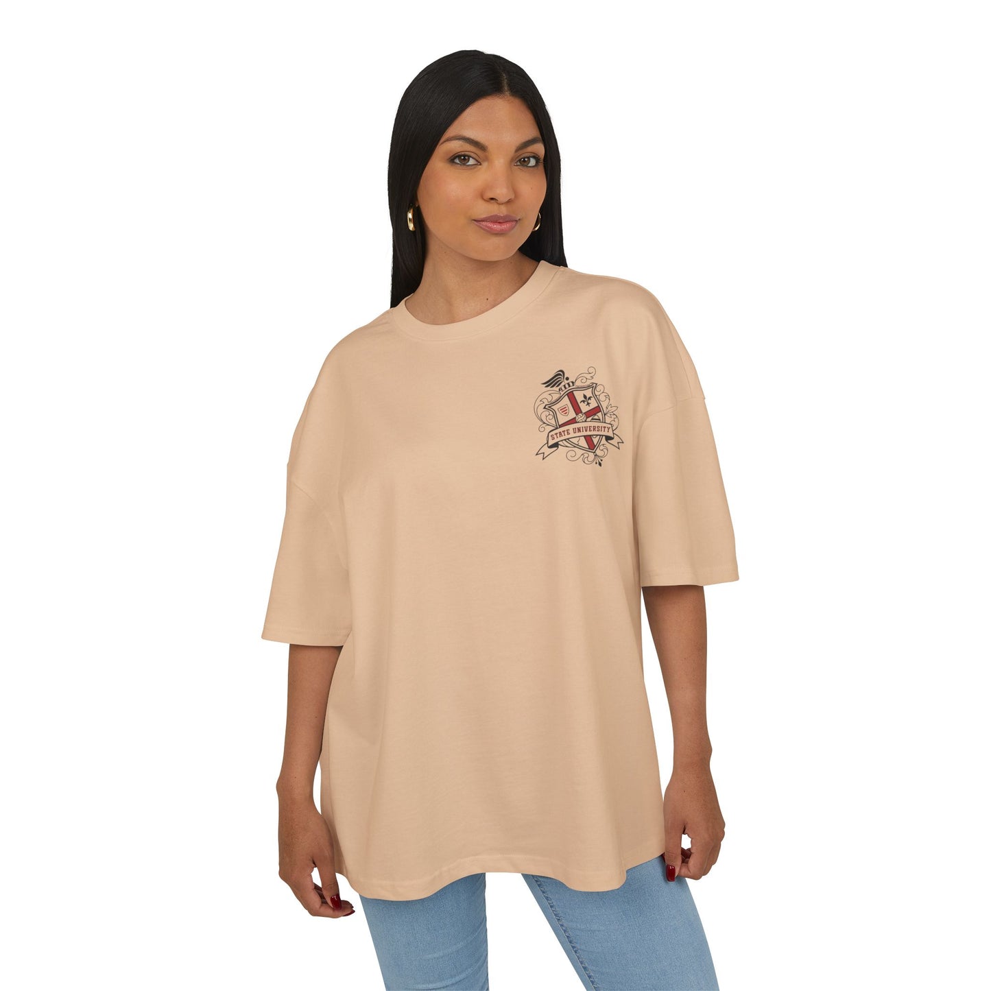 Lady M (Secrets of State U) Unisex Ultra Heavy Cotton Box Tee