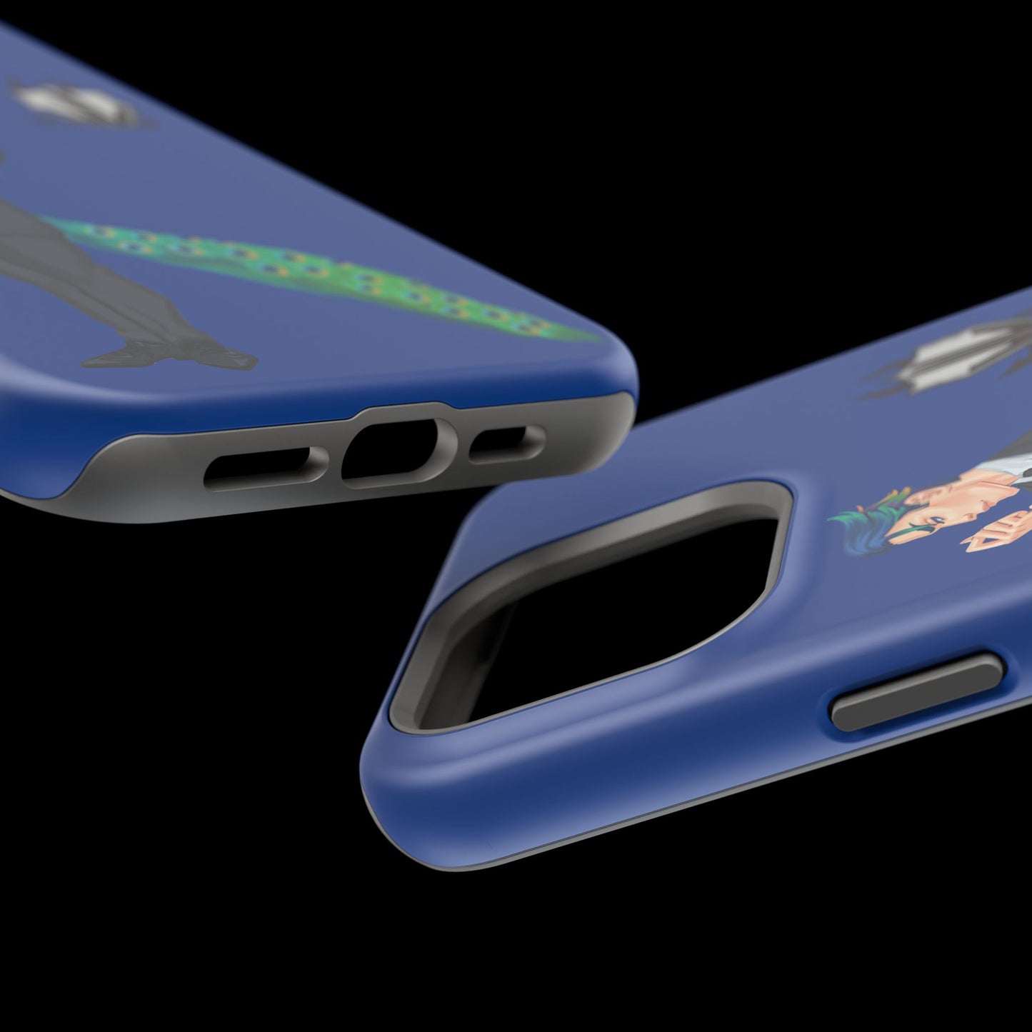 Cassandra Featherstone x Phantom Dame "Anton" MagSafe Tough Cases When aesthetics meet function, the MagSafe case is born. Equipped with a dual-layer polycarbonate layer, the MagSafe case delivers impeccable protection thanks to its durable, flexible, imp