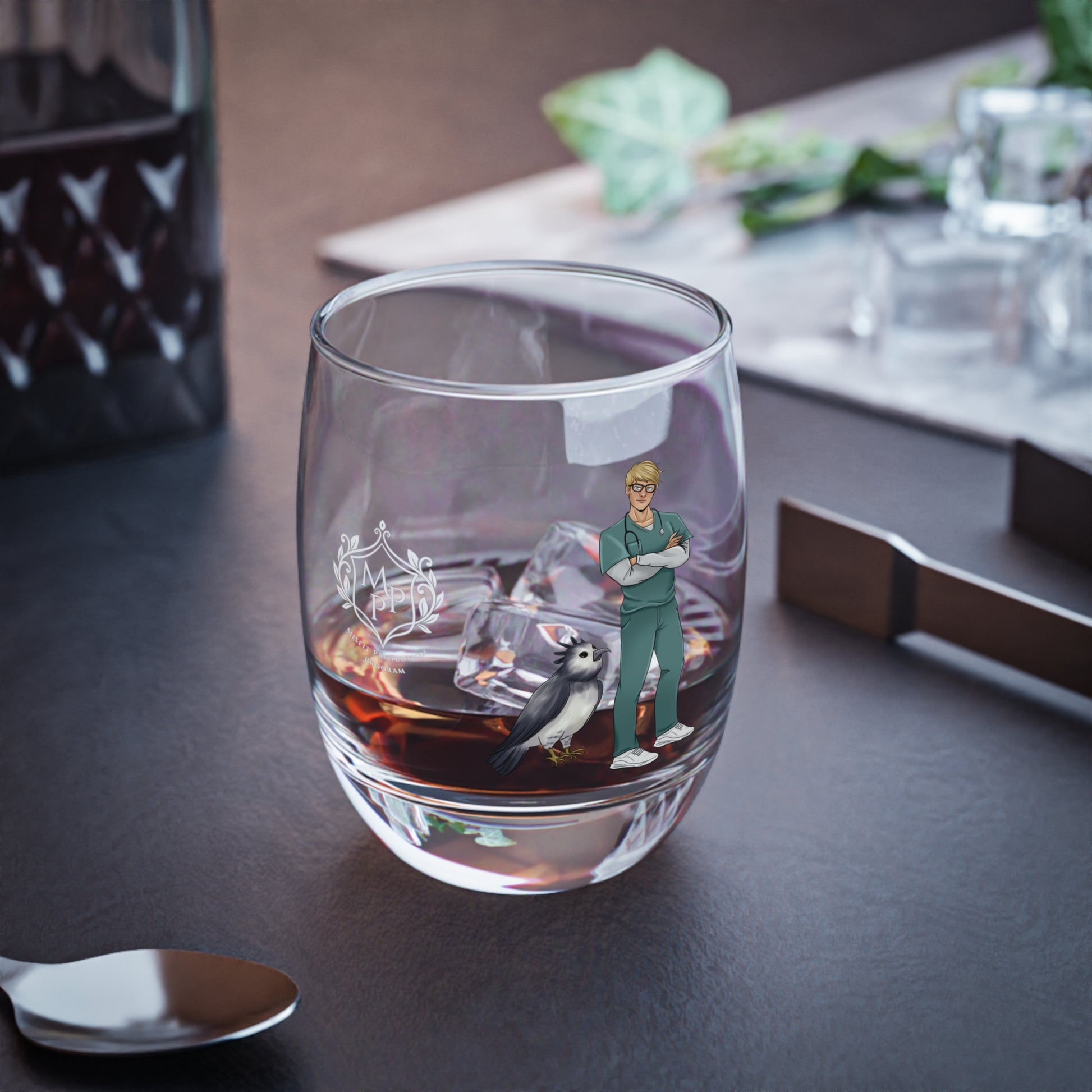 Cassandra Featherstone x Honeyy.Fae Presley Stemless Glass