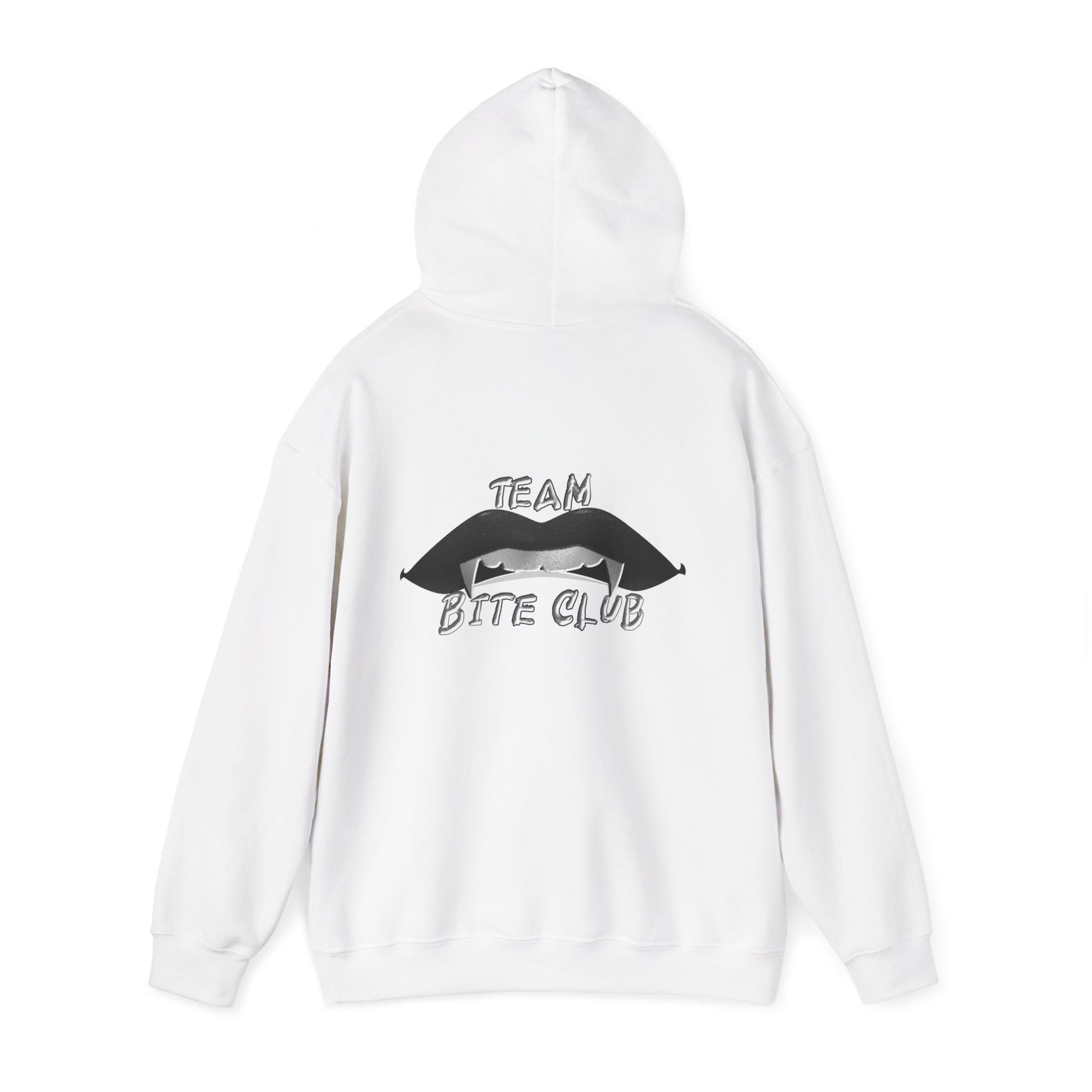 Team Bite Club Unisex Heavy Blend™ Hooded Sweatshirt S M L XL 2XL 3XL 4XL 5XL Width, in 20.08 22.05 24.02 25.98 27.99 29.92 31.89 33.86 Length, in 27.17 27.95 29.13 29.92 31.10 31.89 33.07 33.86 Sleeve length from center back, in 33.50 34.50 35.50 36.50 3