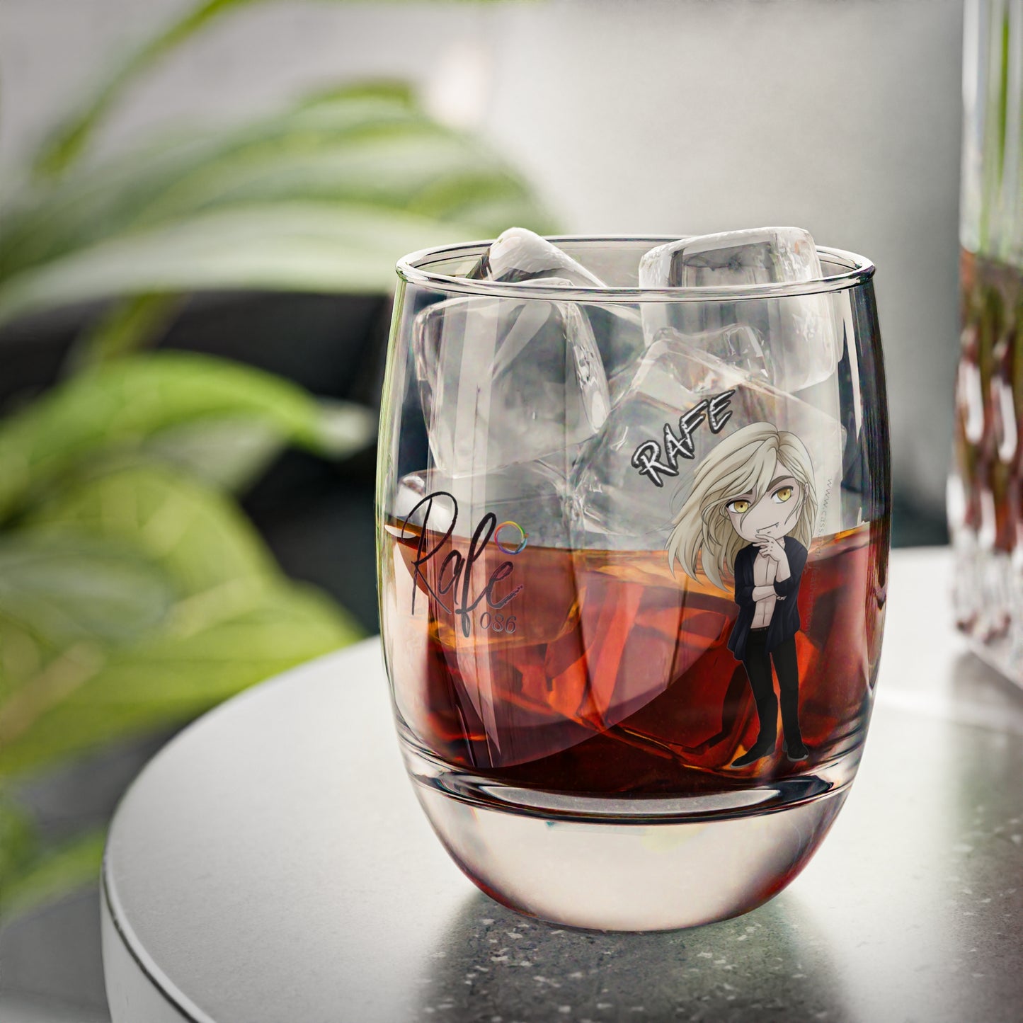 Cassandra Featherstone x Krisseymage Rafe Stemless Glass
