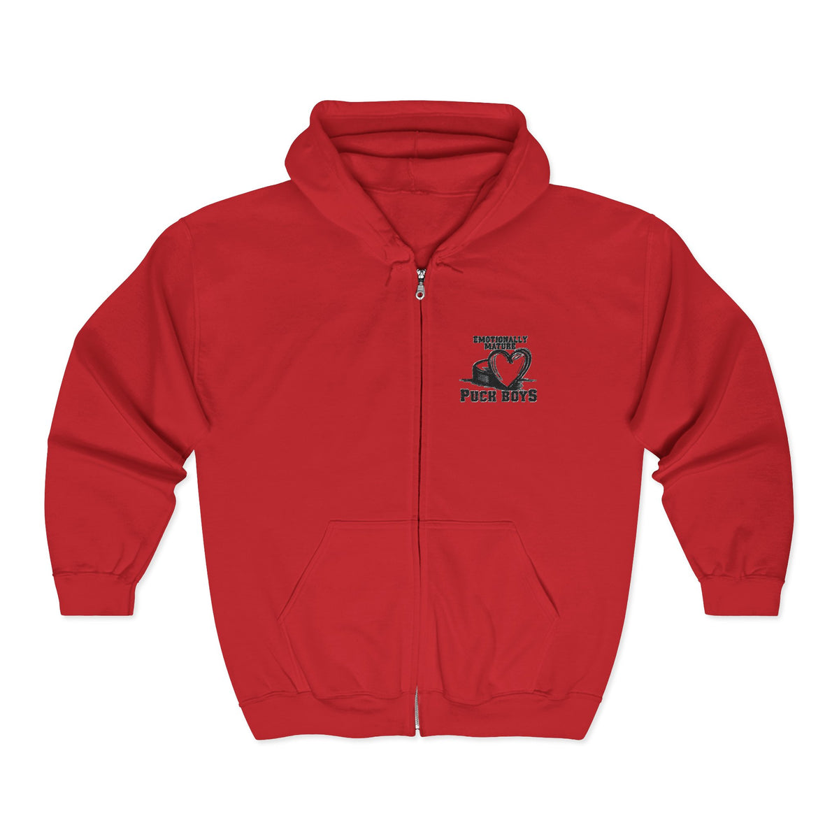 Emotionally Mature Puck Boys Heavy Blend Hooded Sweatshirt