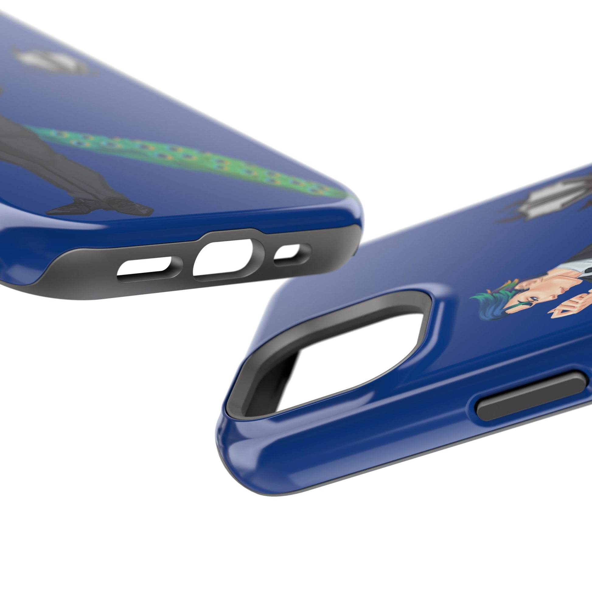 Cassandra Featherstone x Phantom Dame "Anton" MagSafe Tough Cases When aesthetics meet function, the MagSafe case is born. Equipped with a dual-layer polycarbonate layer, the MagSafe case delivers impeccable protection thanks to its durable, flexible, imp