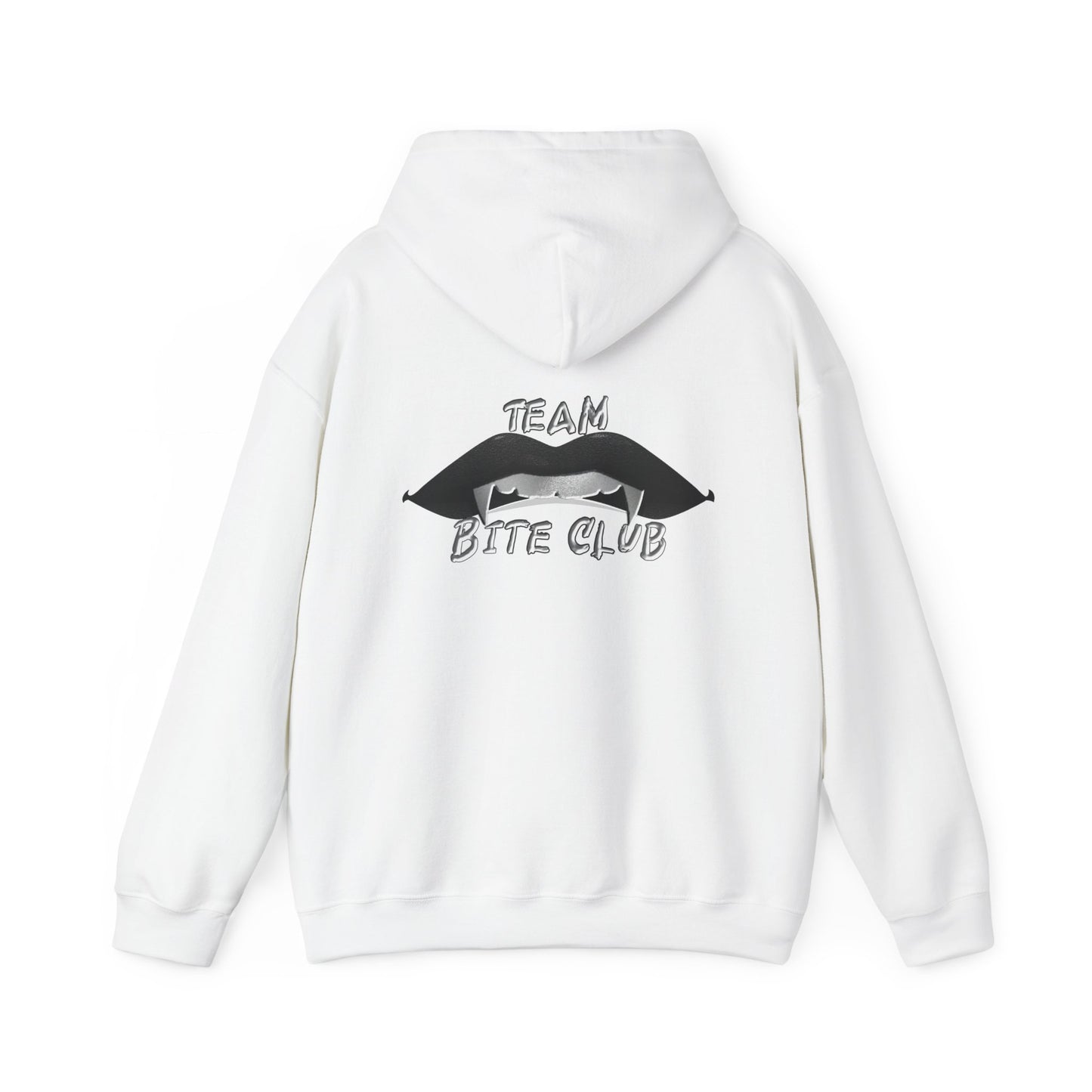 Team Bite Club Unisex Heavy Blend™ Hooded Sweatshirt S M L XL 2XL 3XL 4XL 5XL Width, in 20.08 22.05 24.02 25.98 27.99 29.92 31.89 33.86 Length, in 27.17 27.95 29.13 29.92 31.10 31.89 33.07 33.86 Sleeve length from center back, in 33.50 34.50 35.50 36.50 3