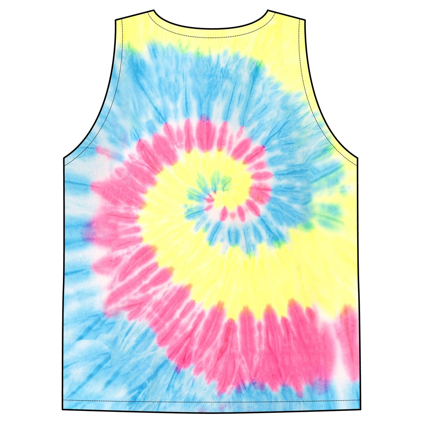 Emotionally Mature Puck Boys Unisex Tie-Dye Tank Top