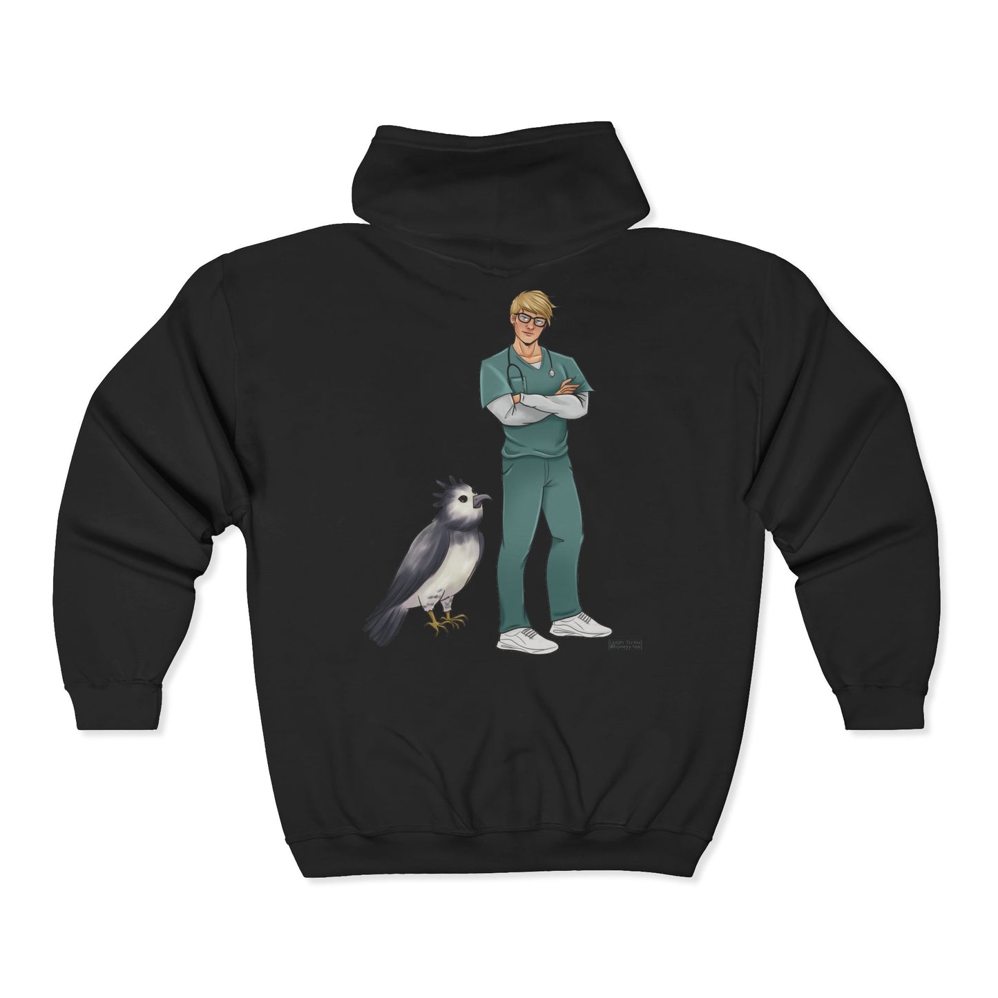 Cassandra Featherstone x HoneyyFae Presley Zip Hoodie