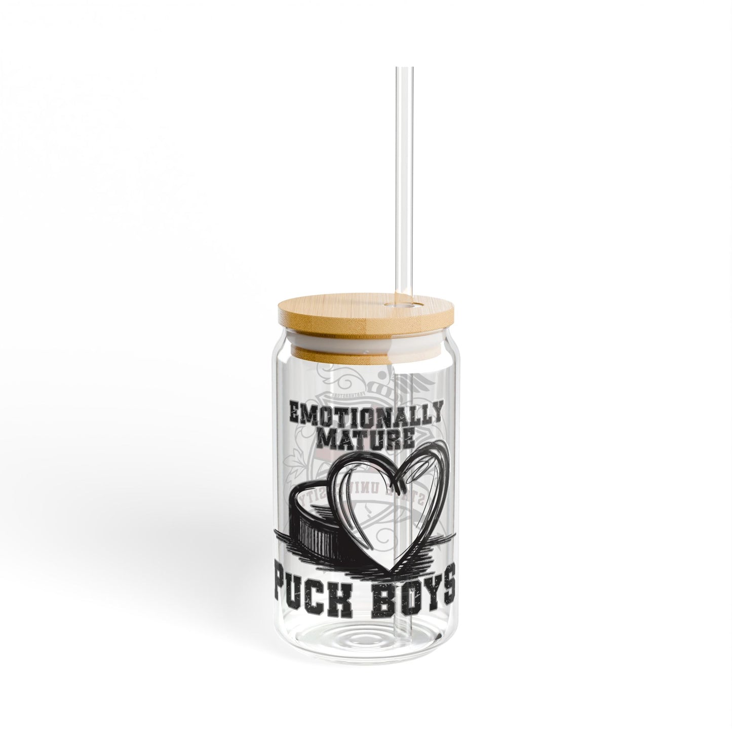 Emotionally Mature Puckboys Sipper Glass