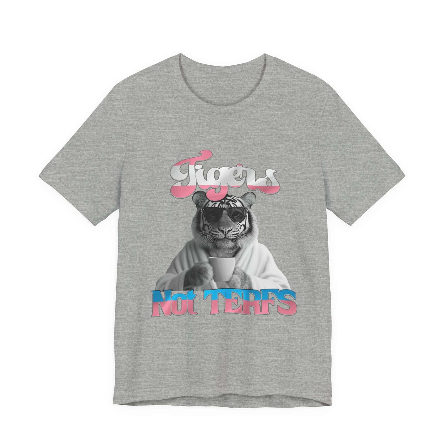 FItz Khan Tigers Not TERFs Unisex Jersey Short Sleeve Tee