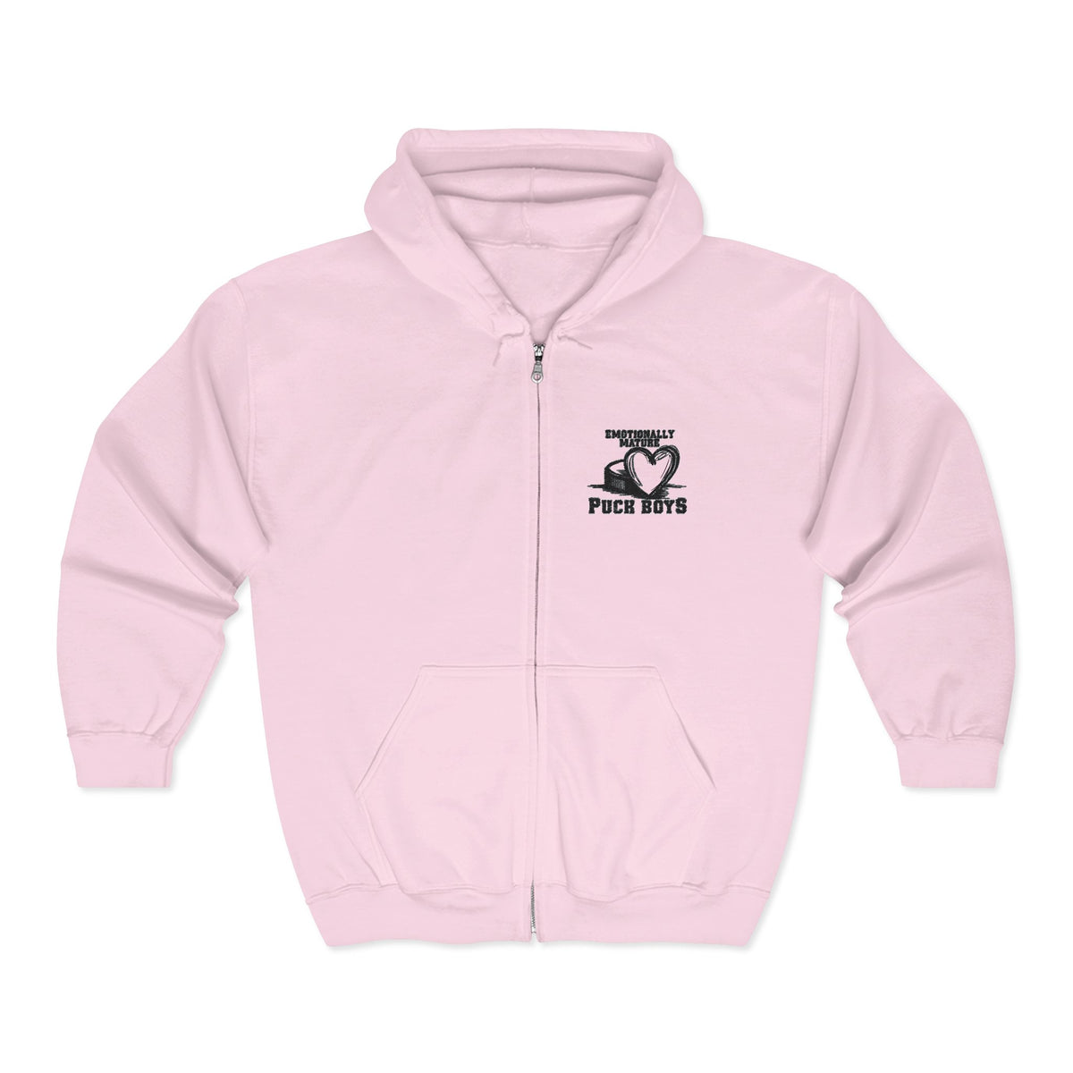 Emotionally Mature Puck Boys Heavy Blend Hooded Sweatshirt