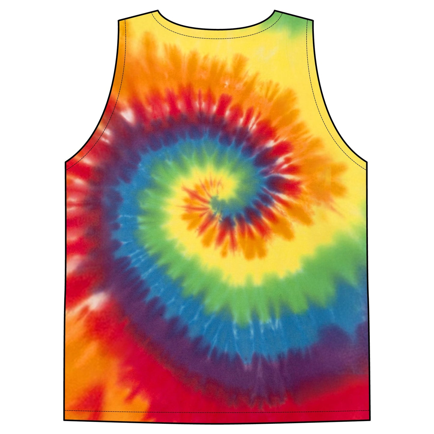 Emotionally Mature Puck Boys Unisex Tie-Dye Tank Top