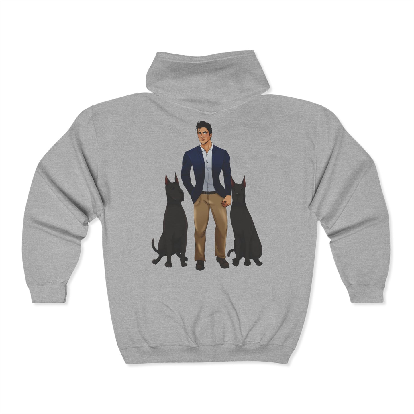 Cassandra Featherstone x Honeyy.Fae 'Teddy' Full Zip Hooded Sweatshirt