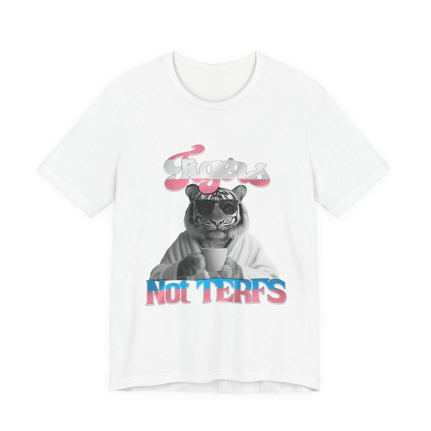 FItz Khan Tigers Not TERFs Unisex Jersey Short Sleeve Tee