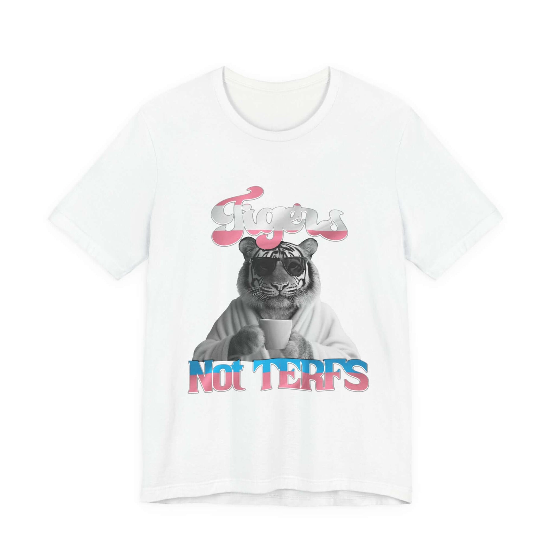 FItz Khan Tigers Not TERFs Unisex Jersey Short Sleeve Tee