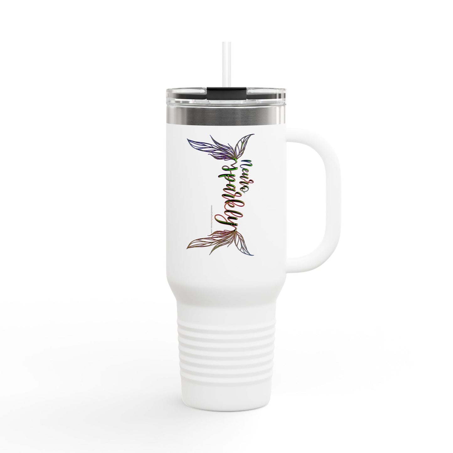 Neurosparkly Insulated Travel Mug, 40oz