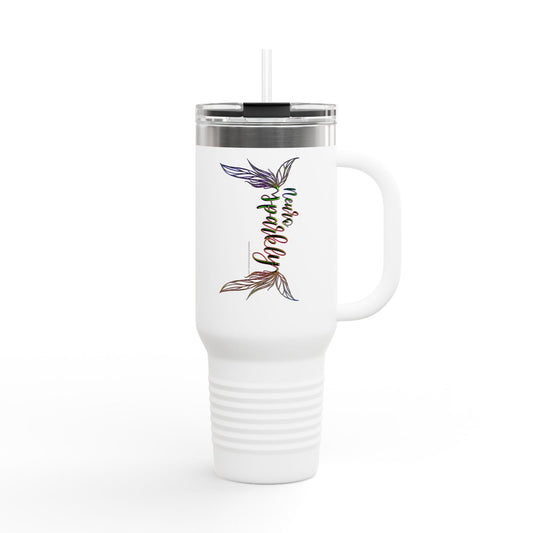 Neurosparkly Insulated Travel Mug, 40oz