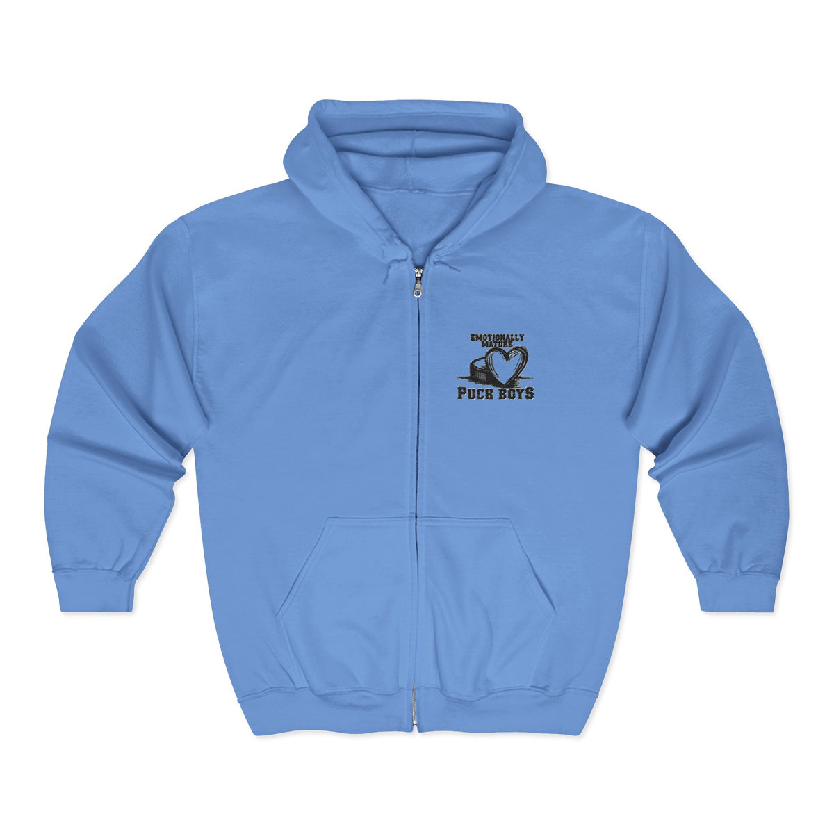 Emotionally Mature Puck Boys Heavy Blend Hooded Sweatshirt