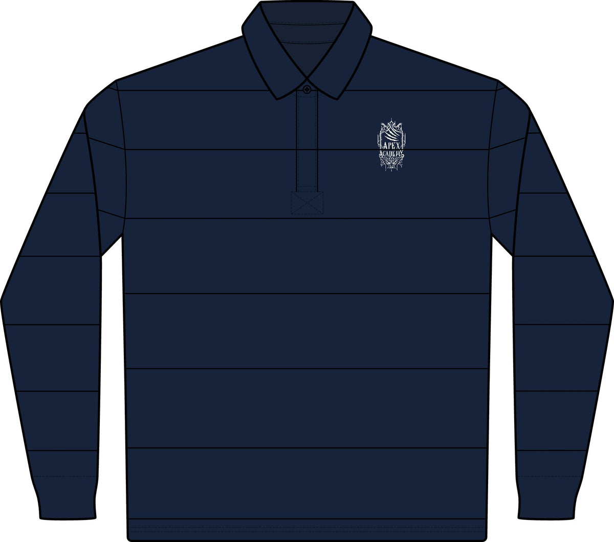 Cassandra Featherstone x Aethrastic Designs Rugby Polo