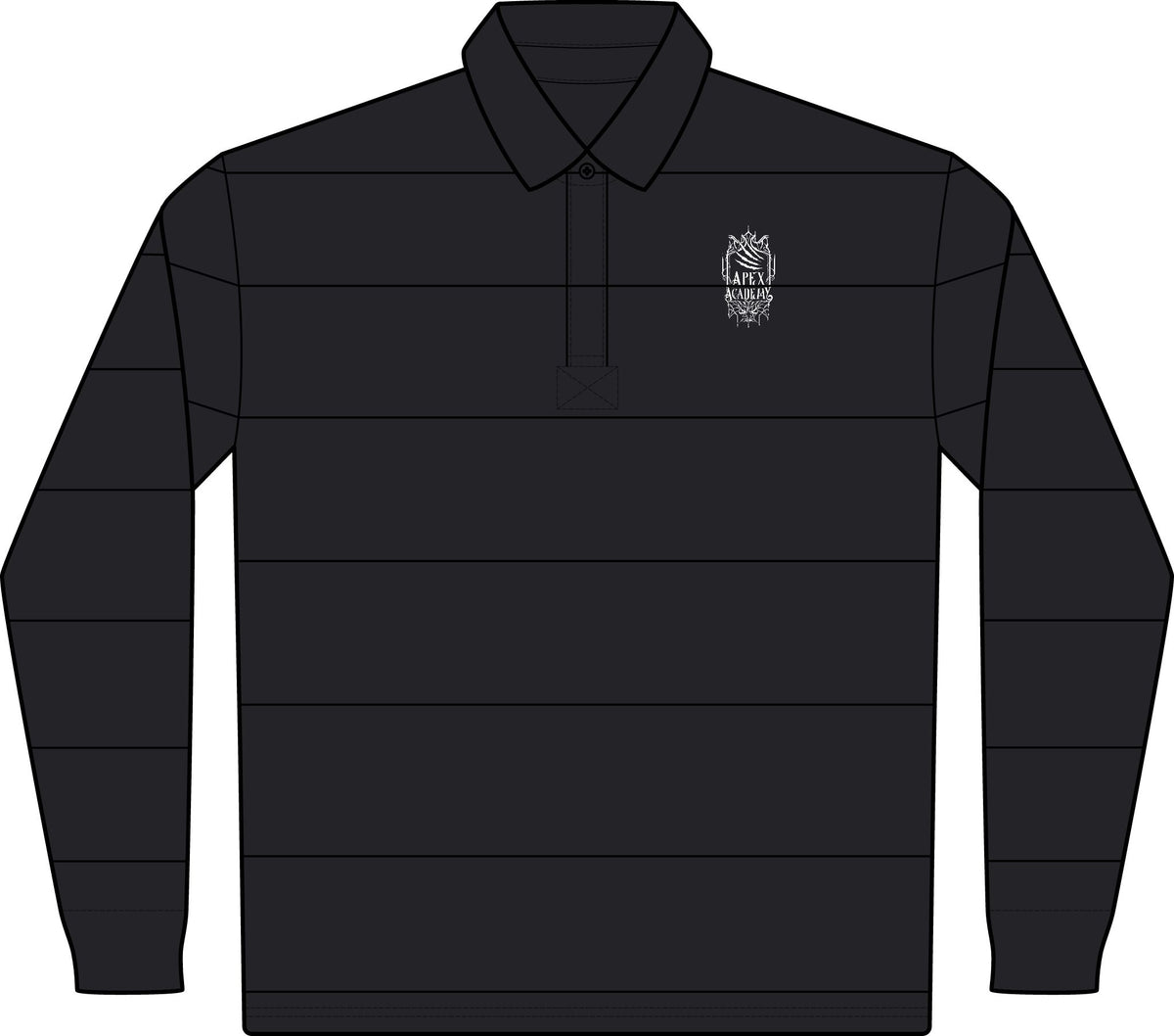 Cassandra Featherstone x Aethrastic Designs Rugby Polo