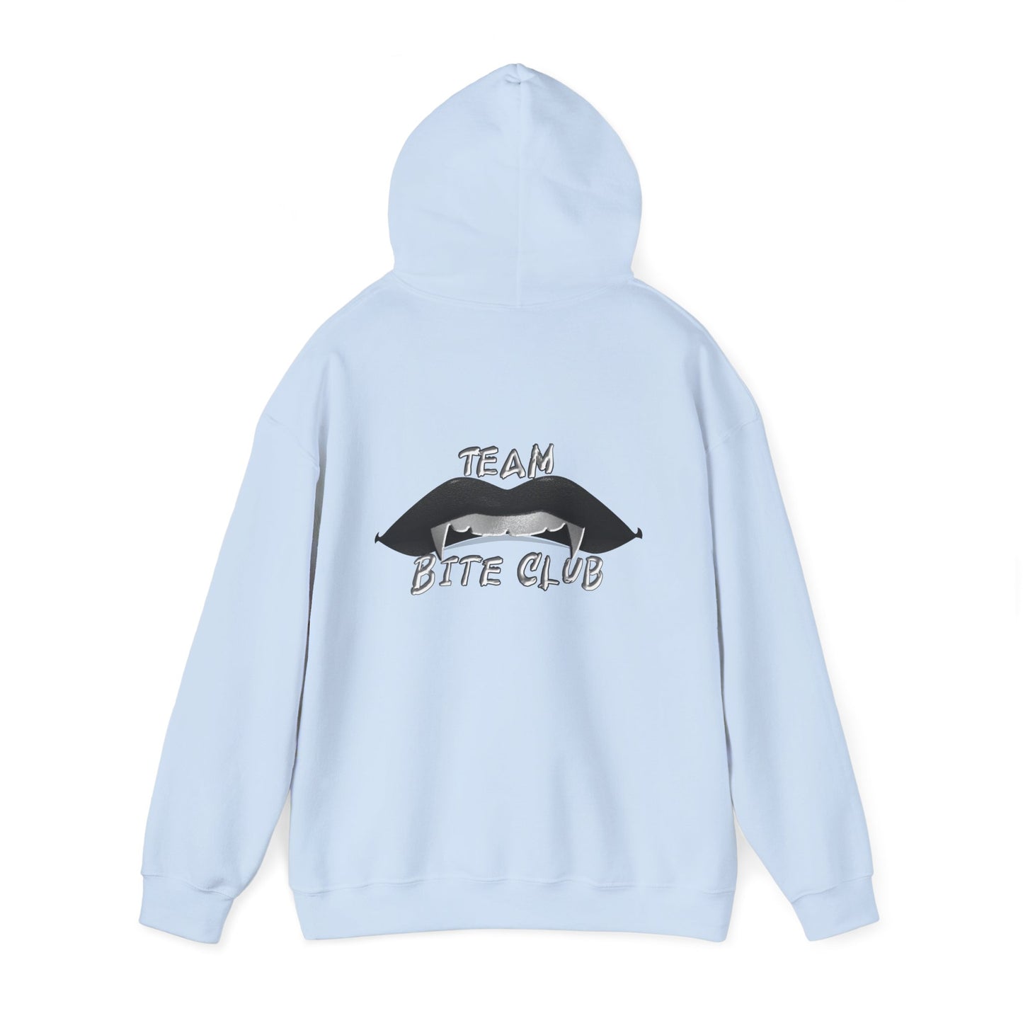 Team Bite Club Unisex Heavy Blend™ Hooded Sweatshirt S M L XL 2XL 3XL 4XL 5XL Width, in 20.08 22.05 24.02 25.98 27.99 29.92 31.89 33.86 Length, in 27.17 27.95 29.13 29.92 31.10 31.89 33.07 33.86 Sleeve length from center back, in 33.50 34.50 35.50 36.50 3