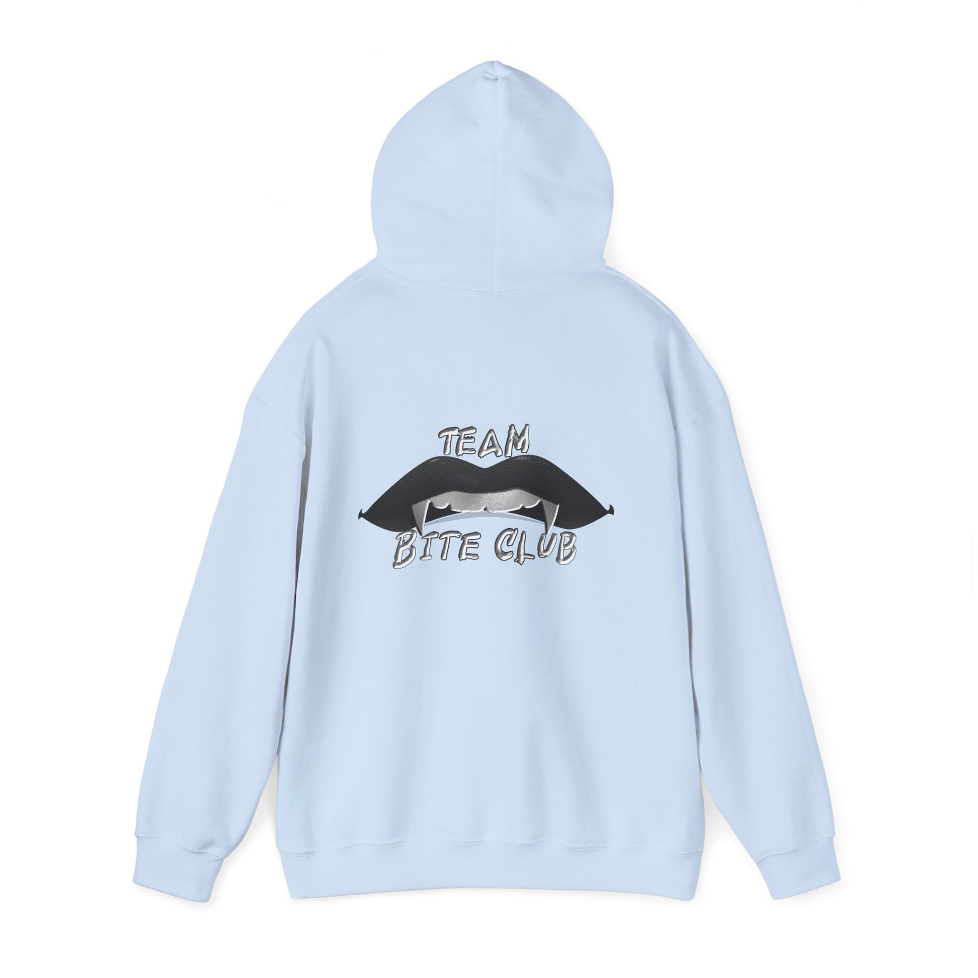 Team Bite Club Unisex Heavy Blend™ Hooded Sweatshirt S M L XL 2XL 3XL 4XL 5XL Width, in 20.08 22.05 24.02 25.98 27.99 29.92 31.89 33.86 Length, in 27.17 27.95 29.13 29.92 31.10 31.89 33.07 33.86 Sleeve length from center back, in 33.50 34.50 35.50 36.50 3