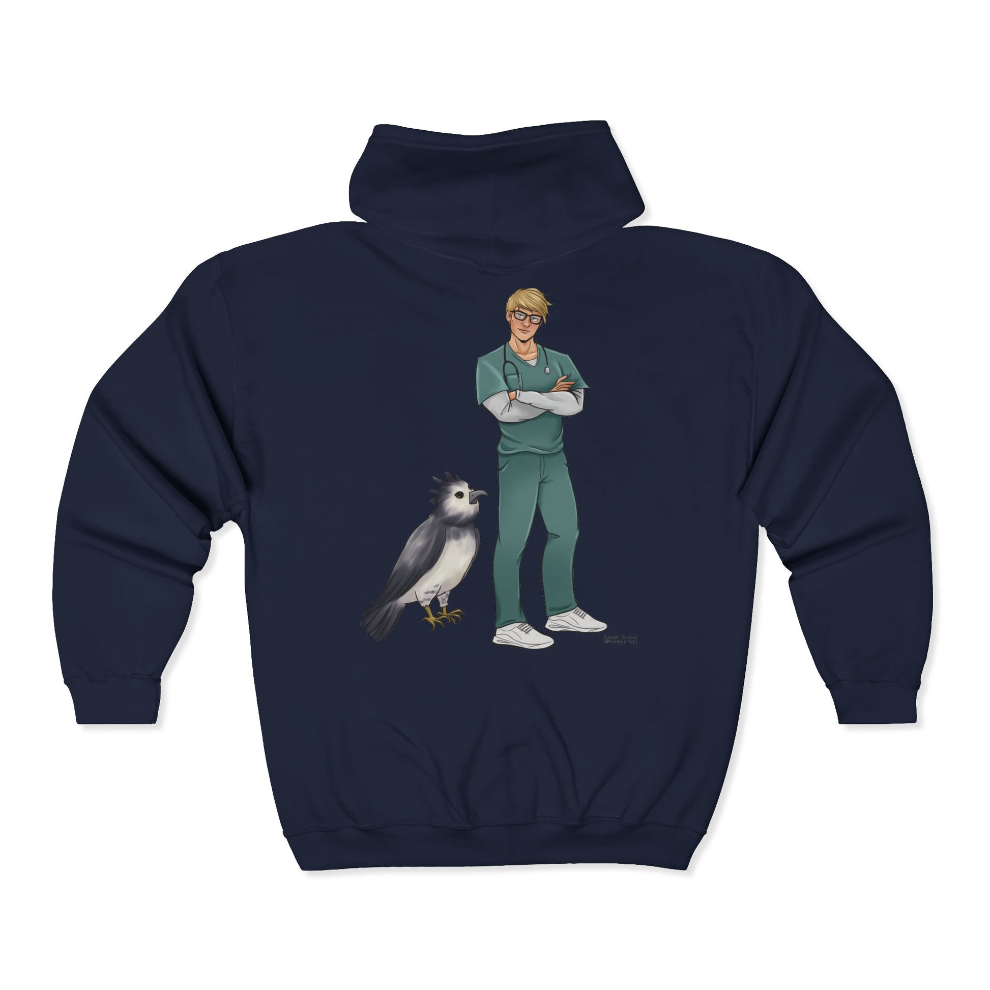 Cassandra Featherstone x HoneyyFae Presley Zip Hoodie