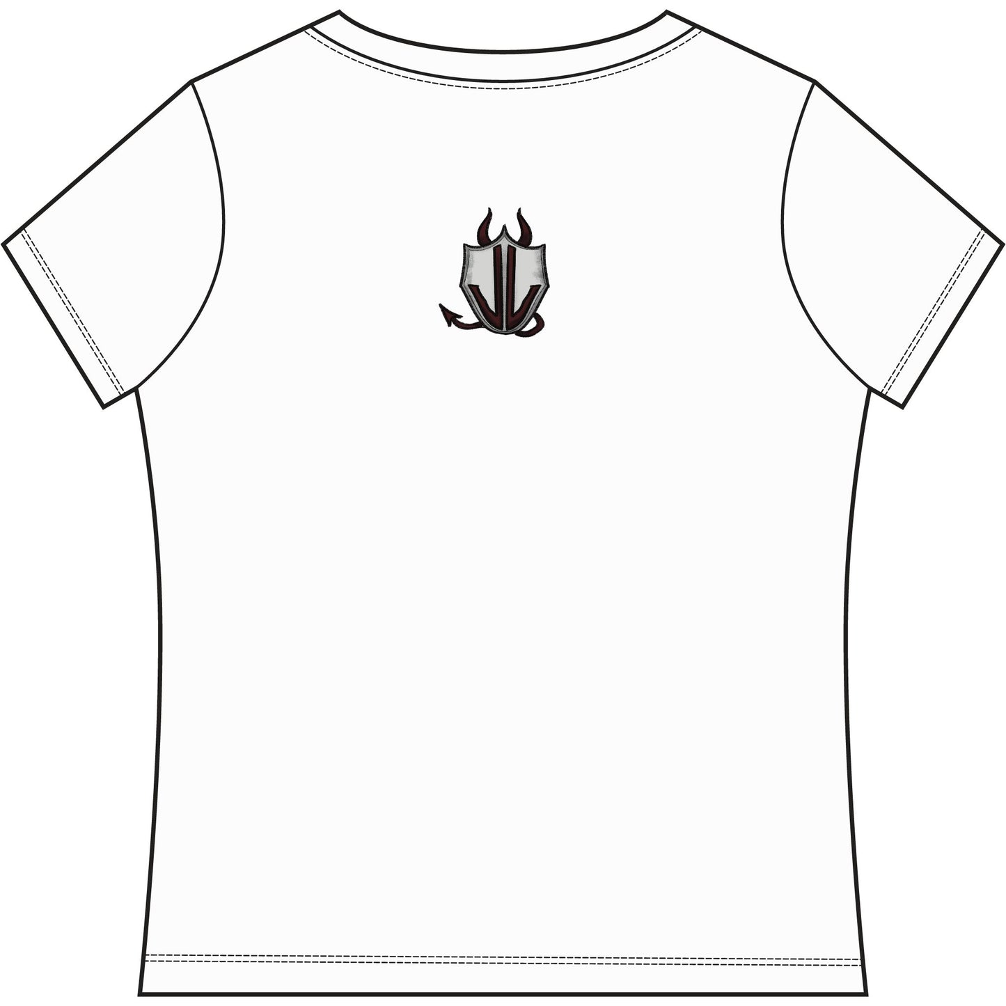 Neurosparkly Woman Game V-Neck Tee