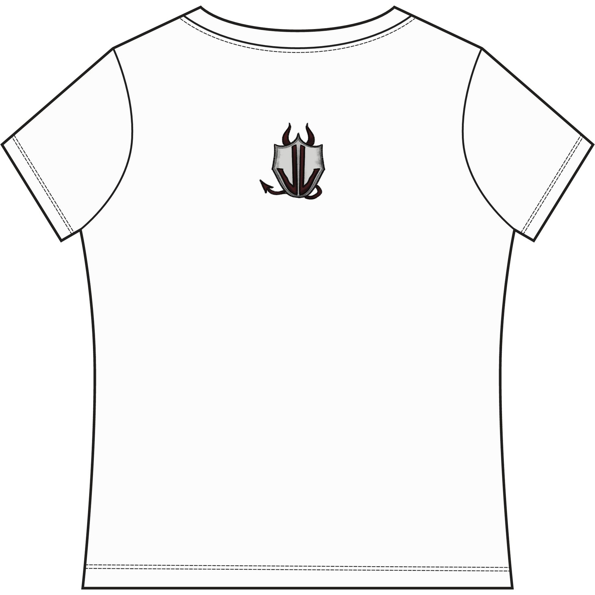 Neurosparkly Woman Game V-Neck Tee