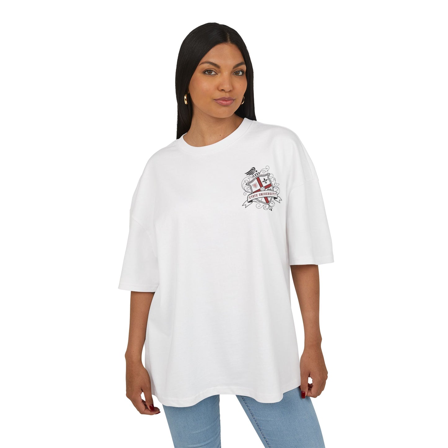 Lady M (Secrets of State U) Unisex Ultra Heavy Cotton Box Tee